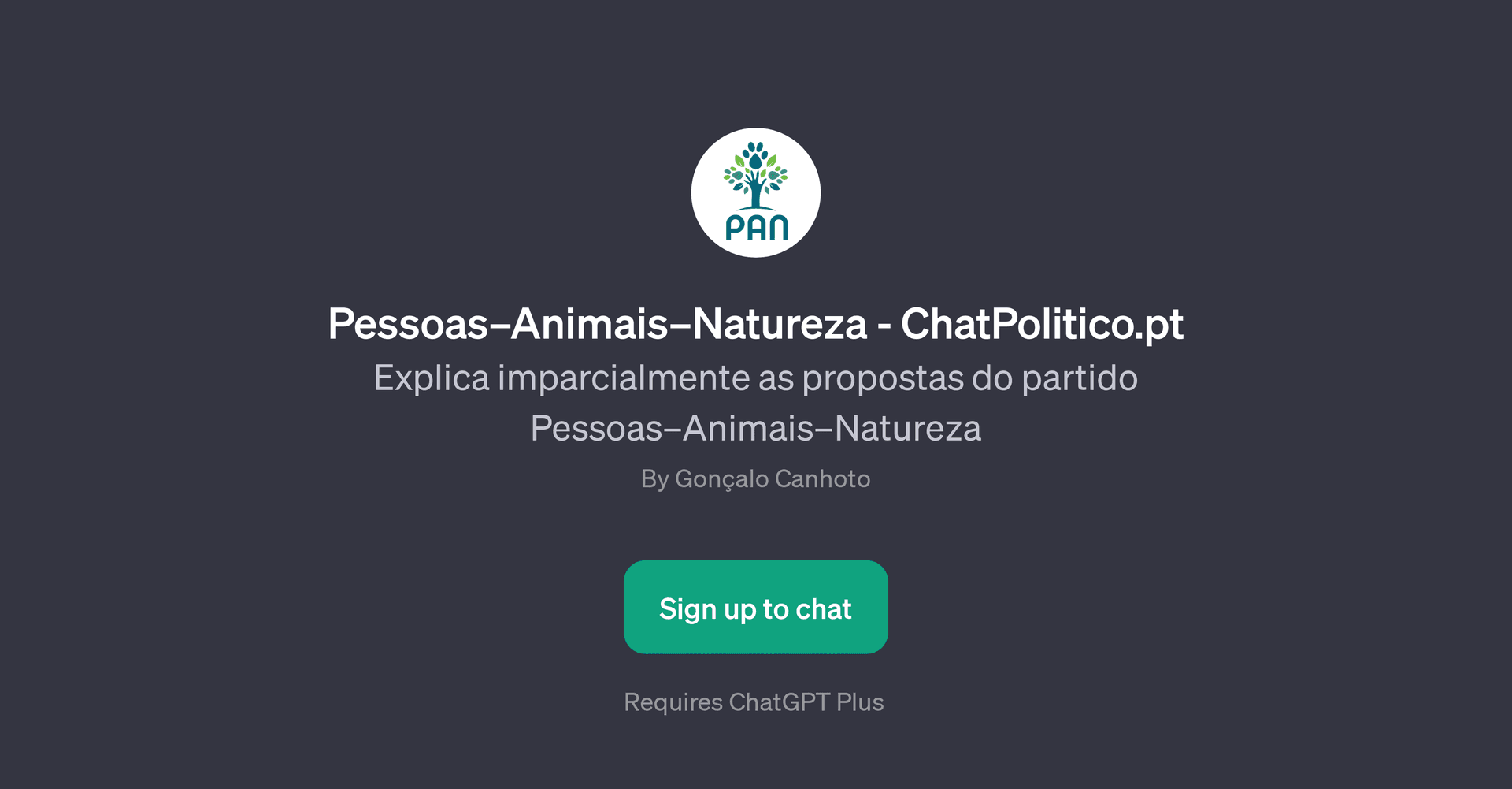PessoasAnimaisNatureza - ChatPolitico.pt