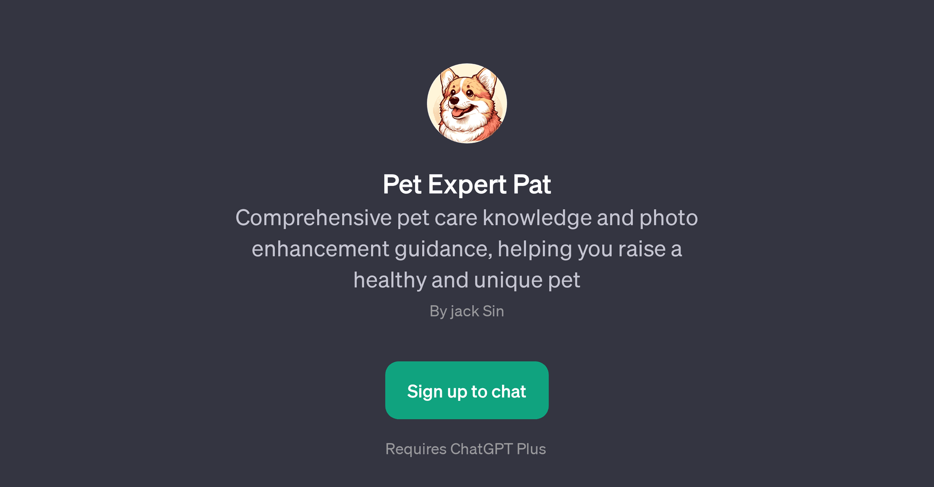 Pet Expert Pat