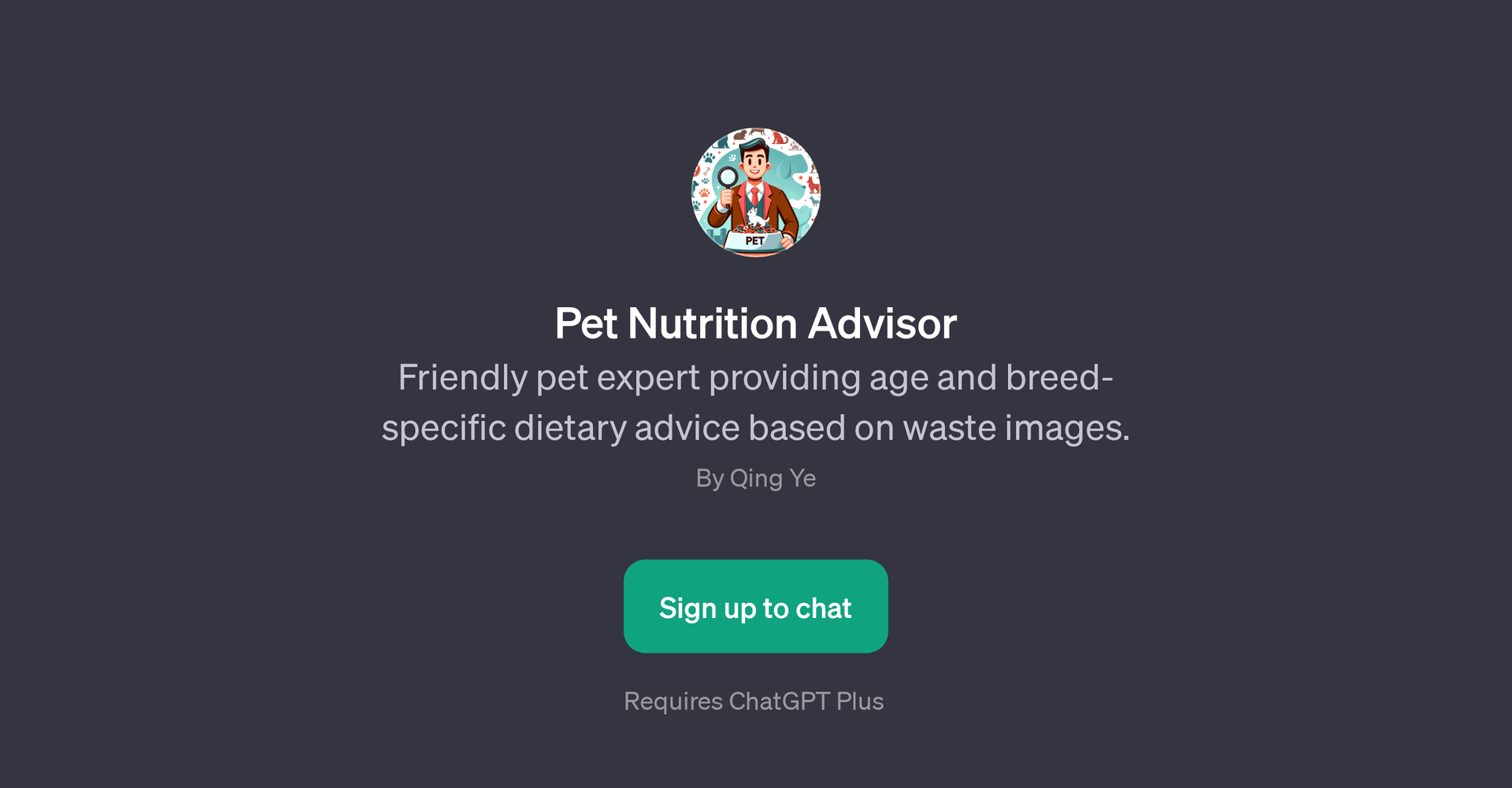 Pet Nutrition Advisor
