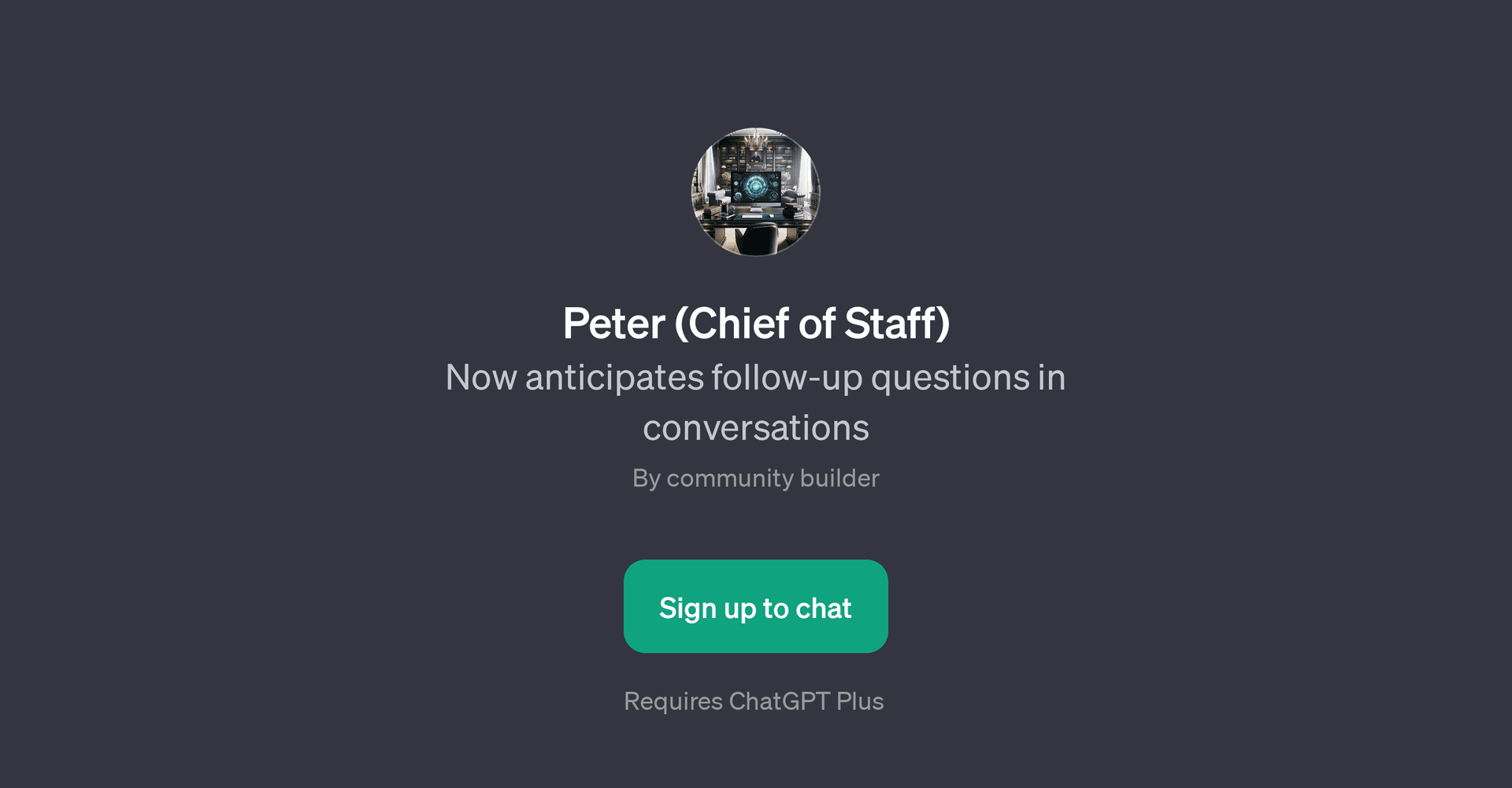 Peter (Chief of Staff)
