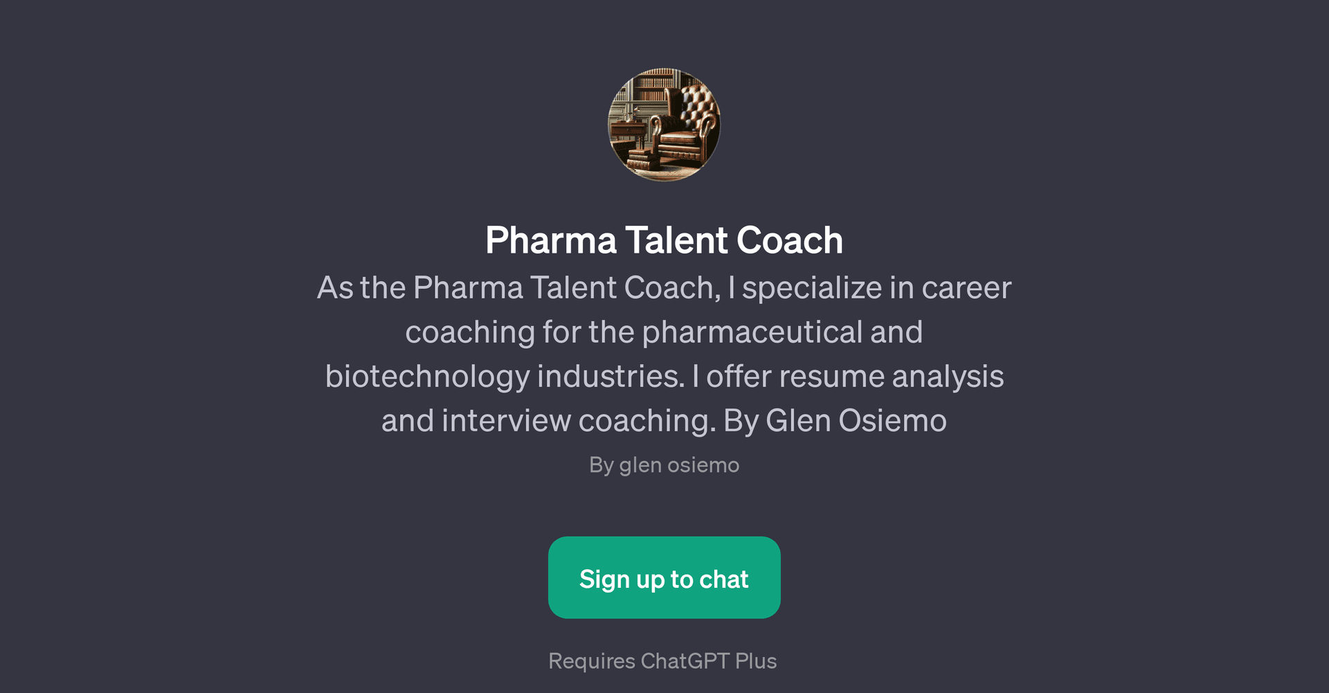 Pharma Talent Coach