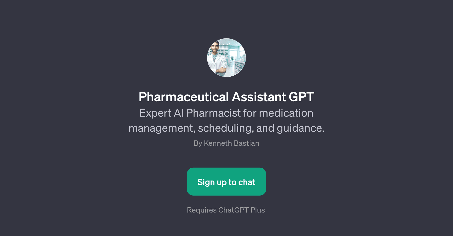 Pharmaceutical Assistant GPT