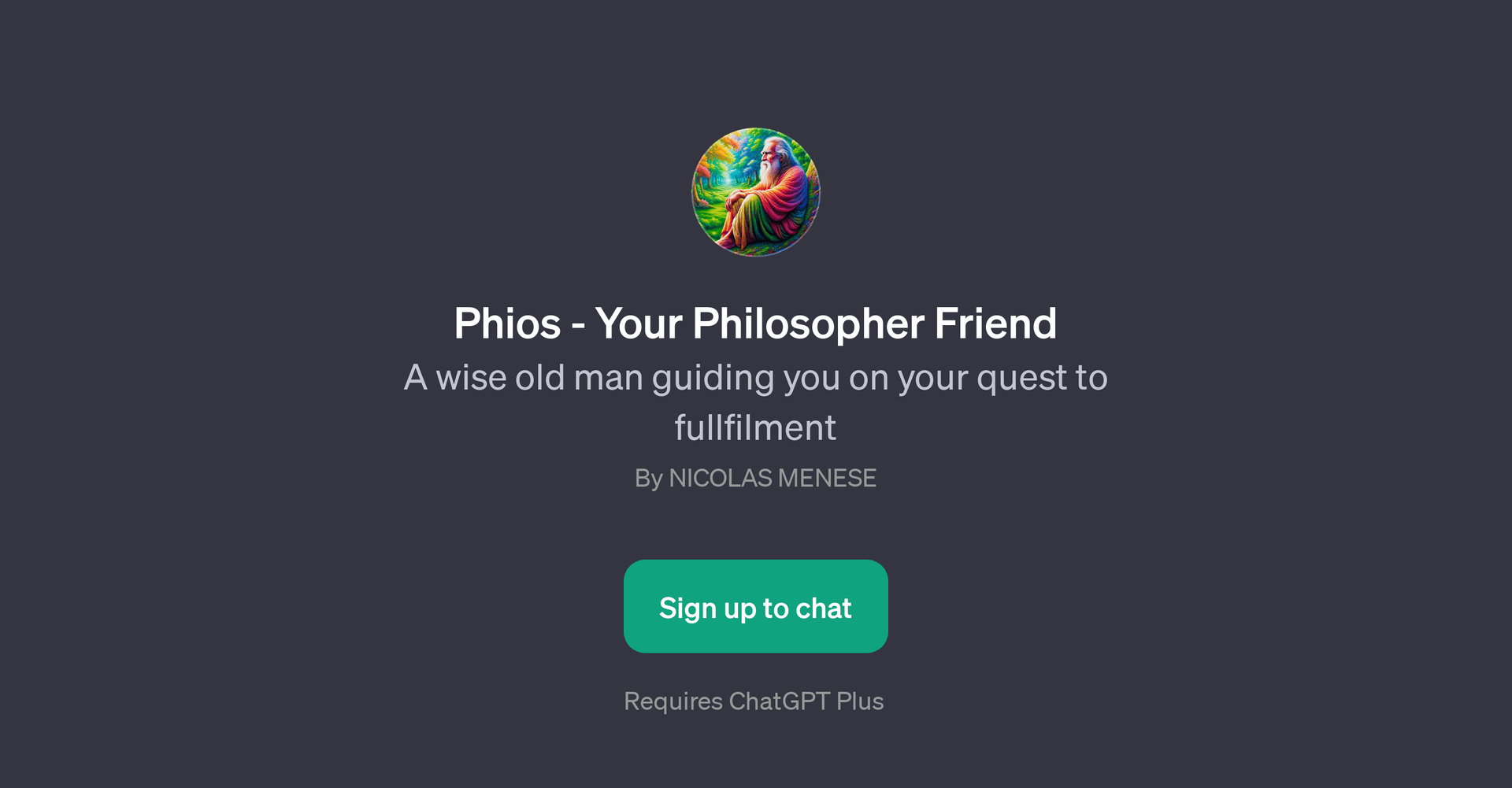 Phios - Your Philosopher Friend