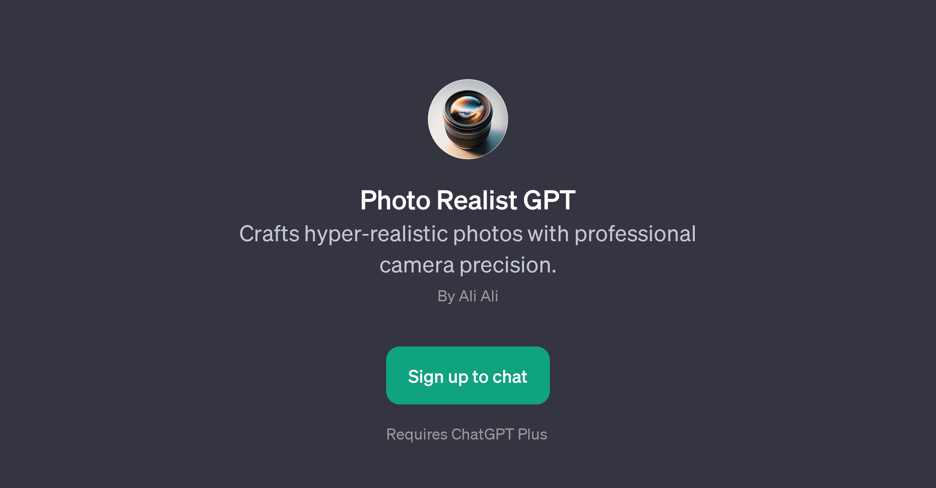 Photo Realist GPT