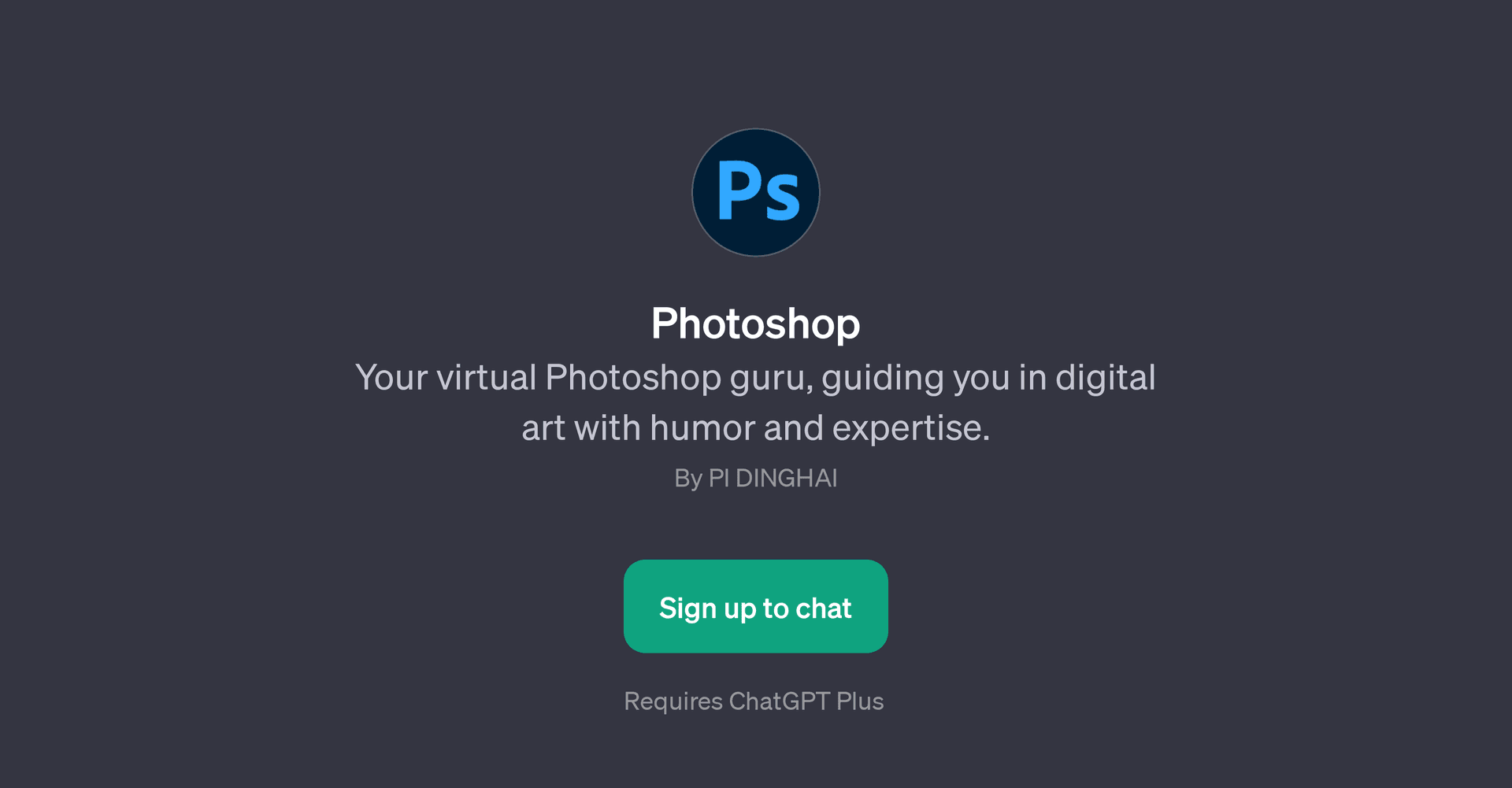 Photoshop GPT