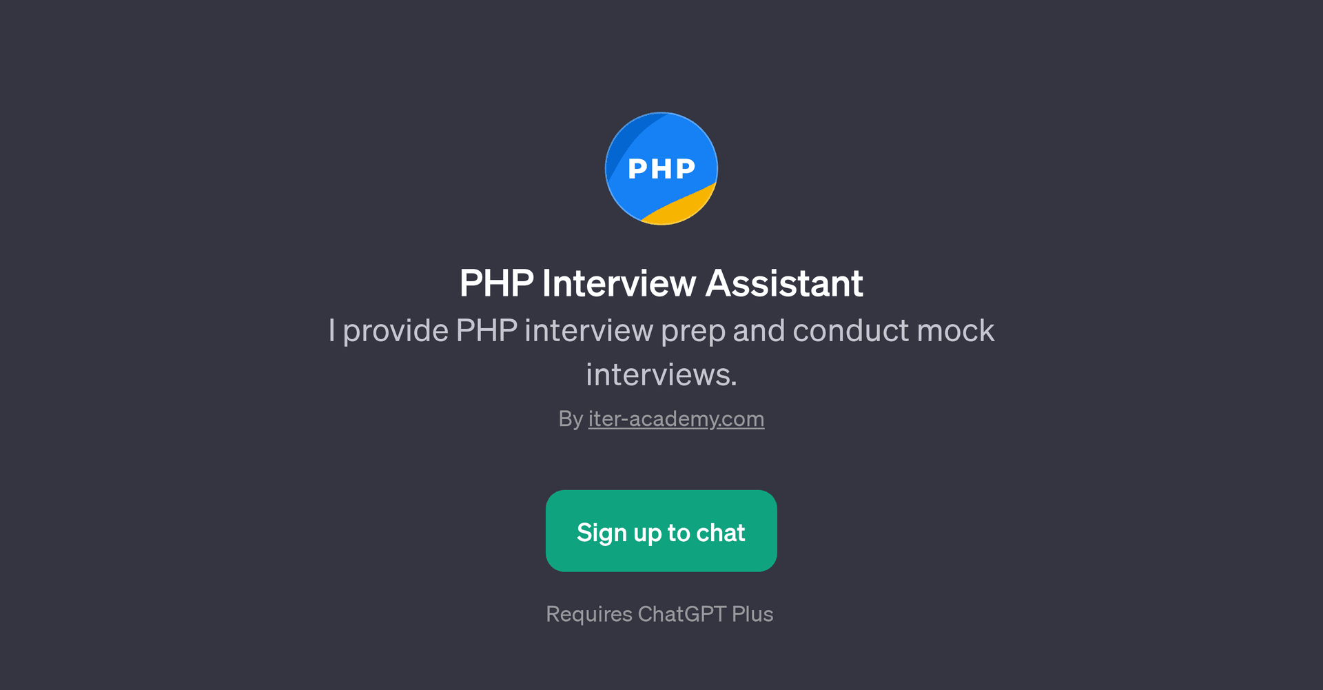 PHP Interview Assistant