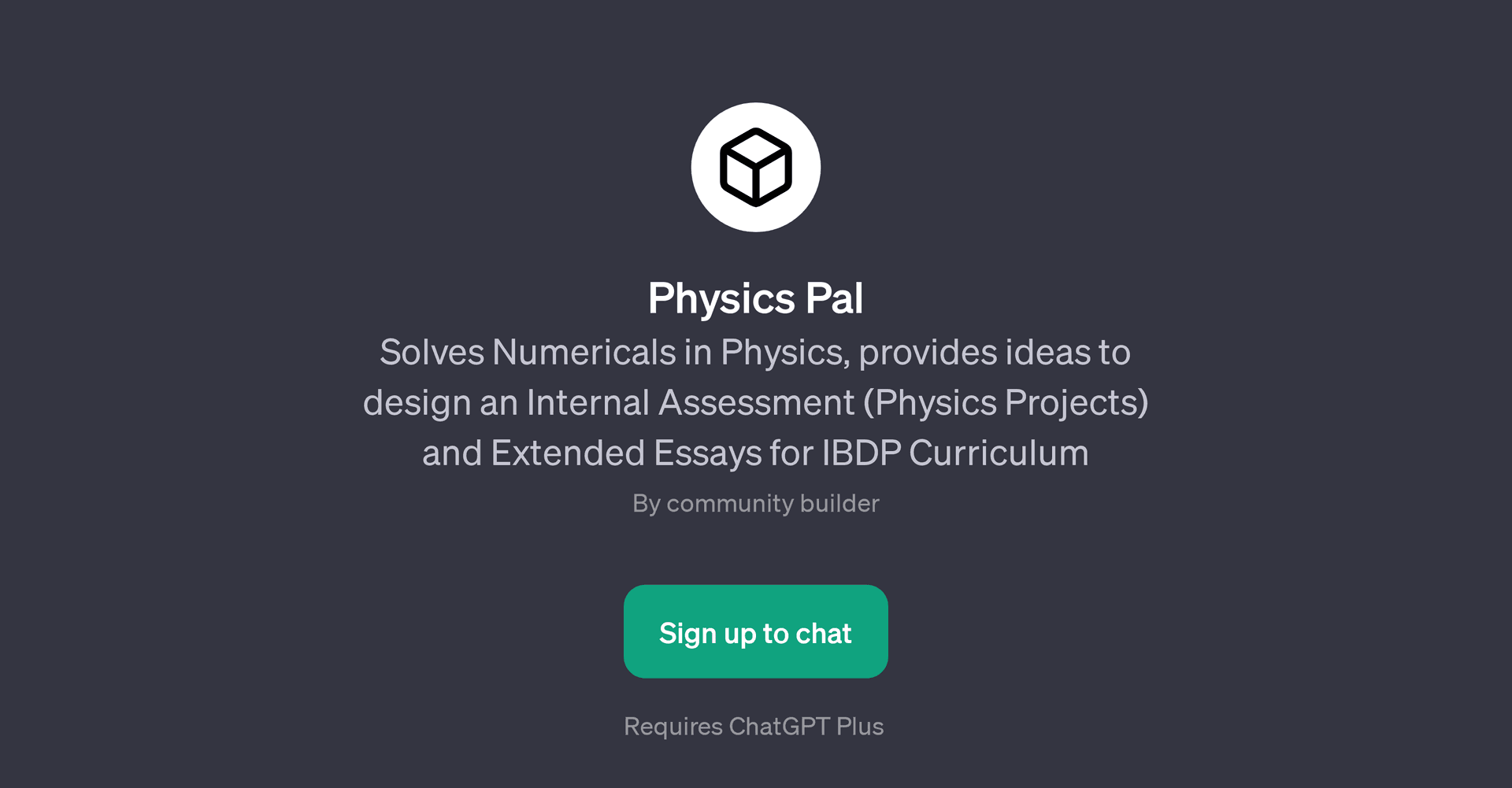 Physics Pal