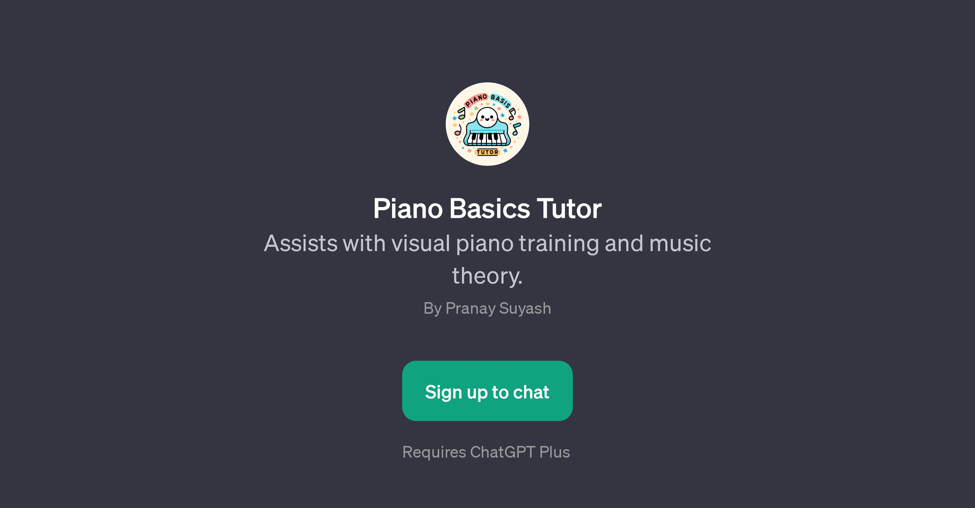 Piano Basics Tutor