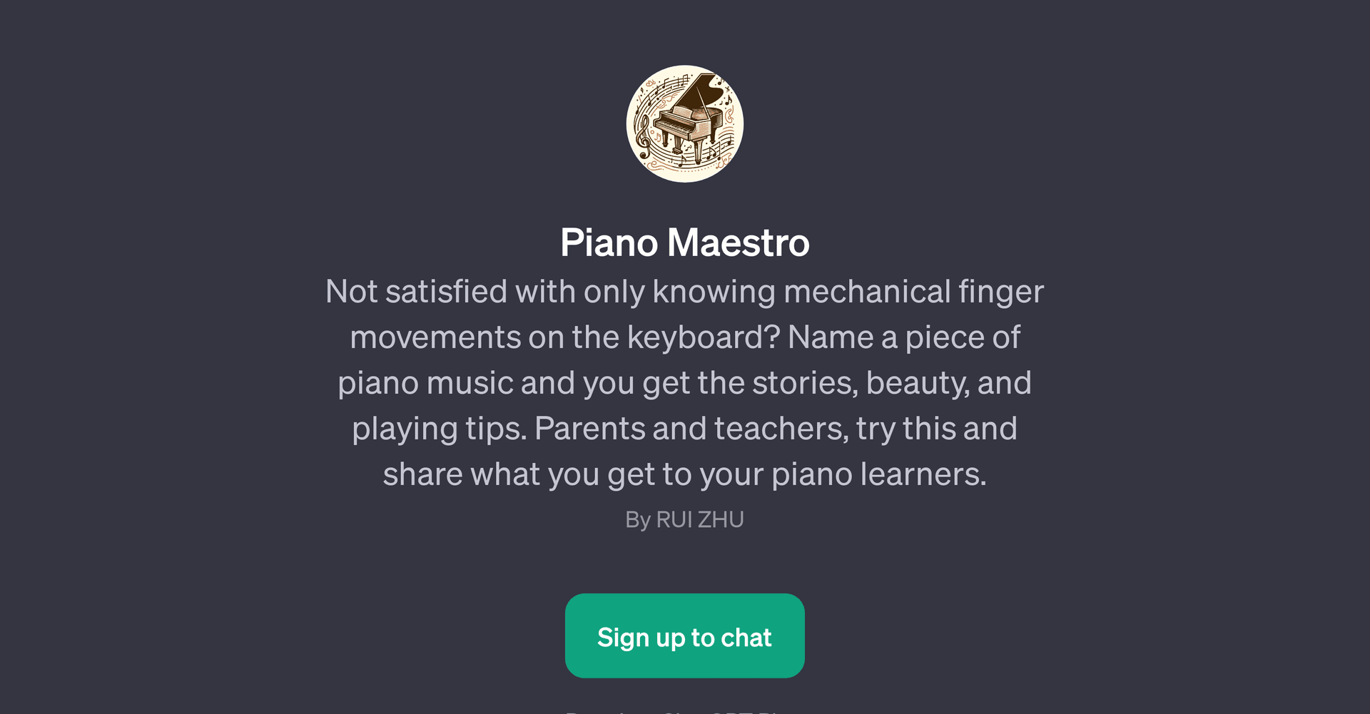 Piano Maestro