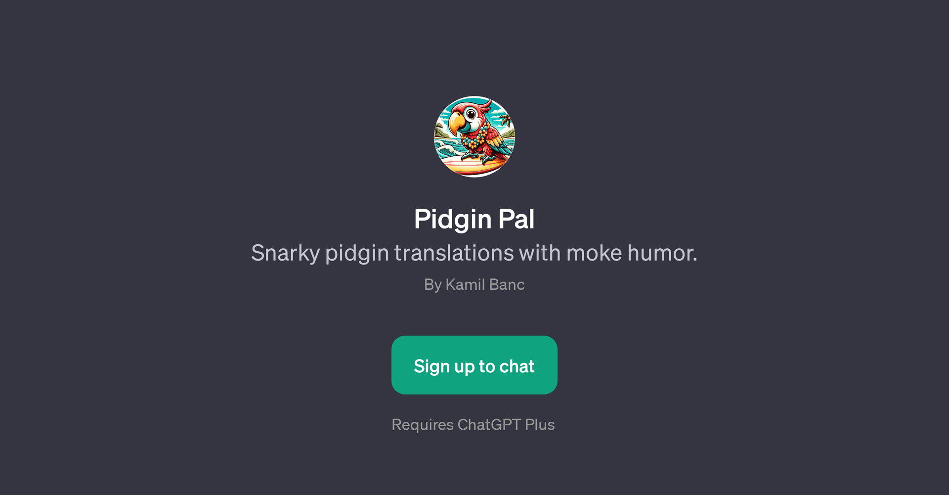 Pidgin Pal