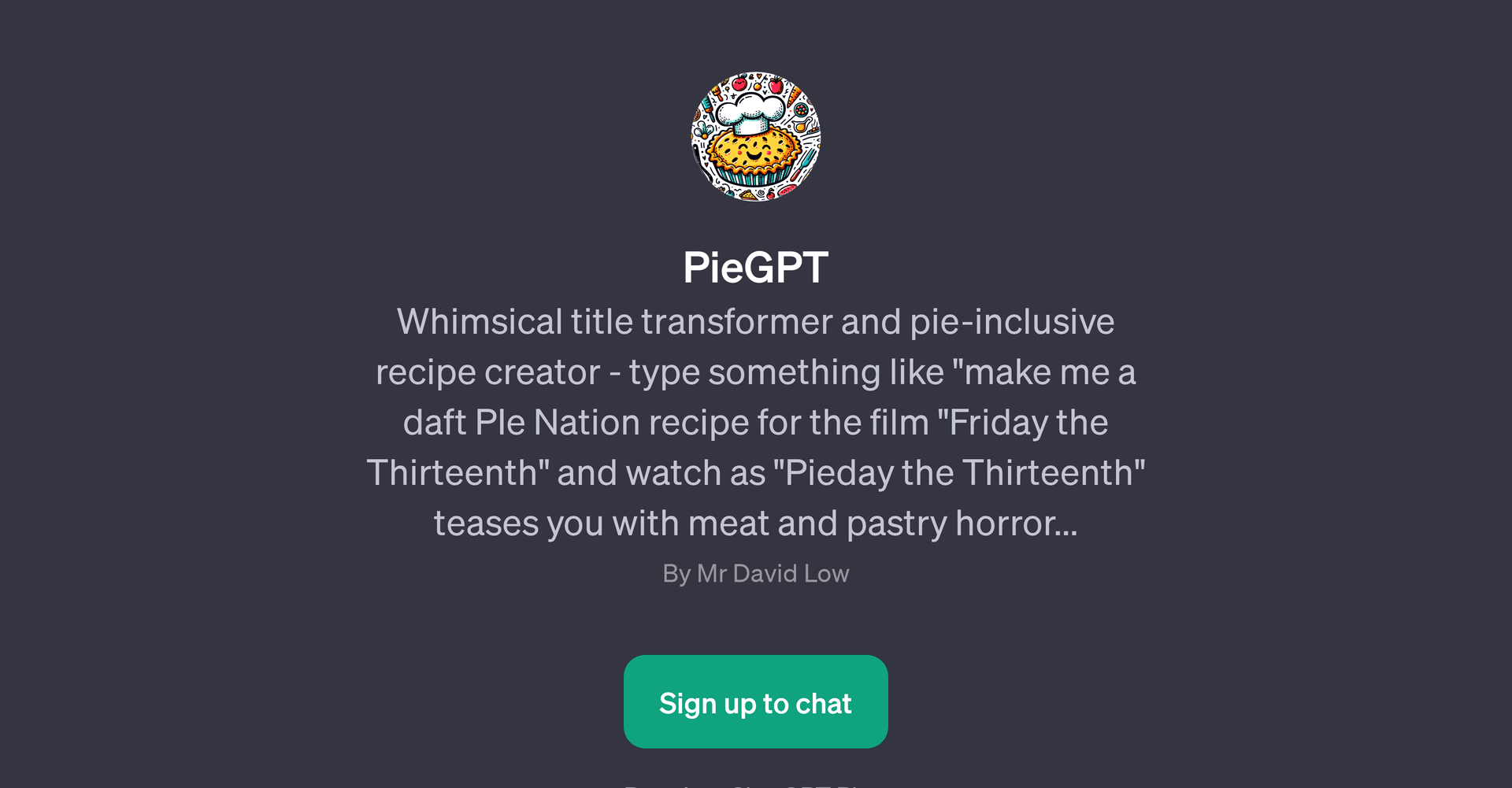 PieGPT