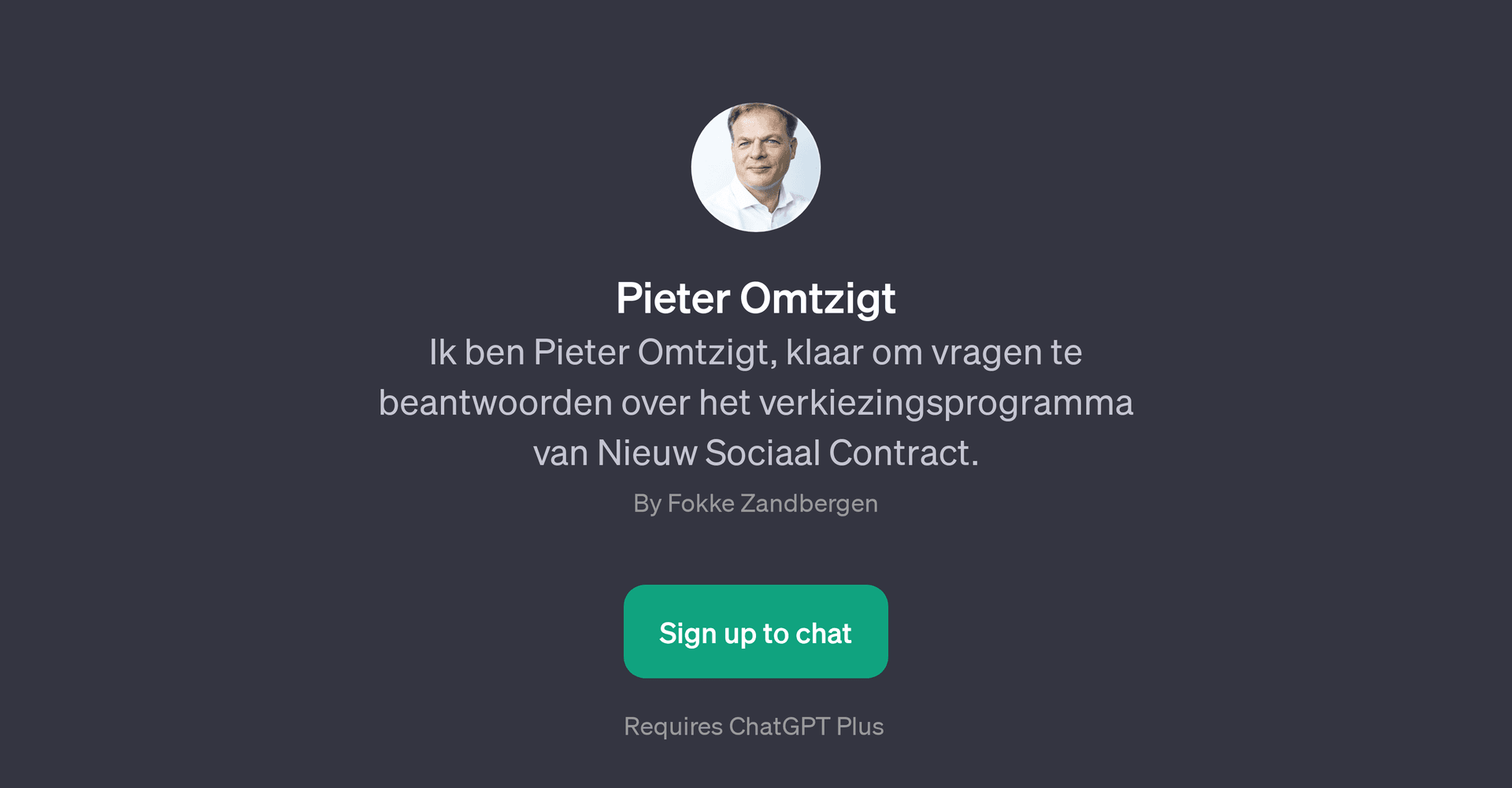 Pieter Omtzigt