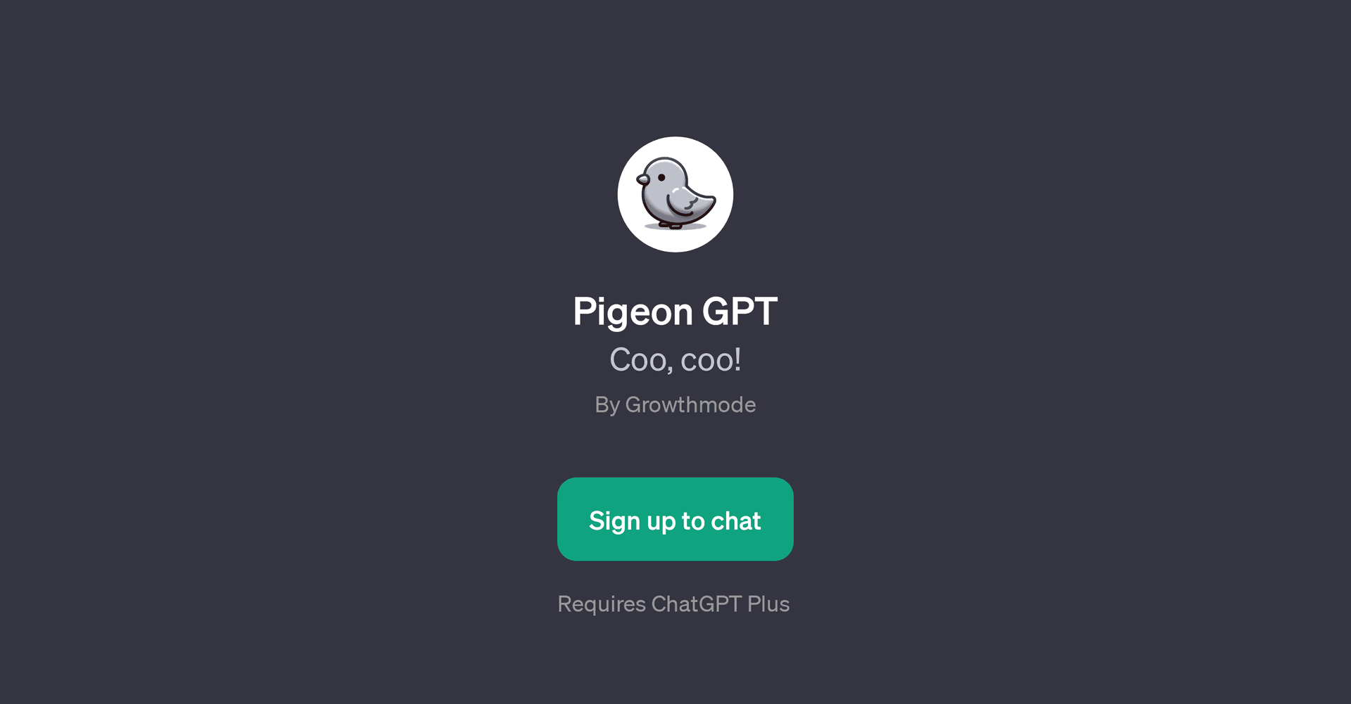 Pigeon GPT