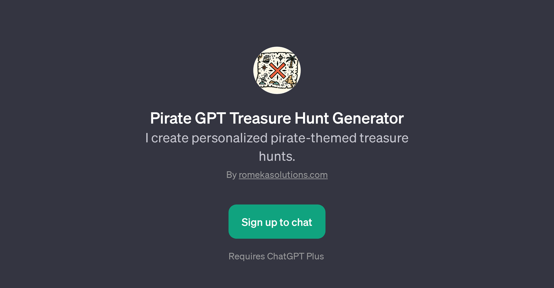 Pirate GPT Treasure Hunt Generator