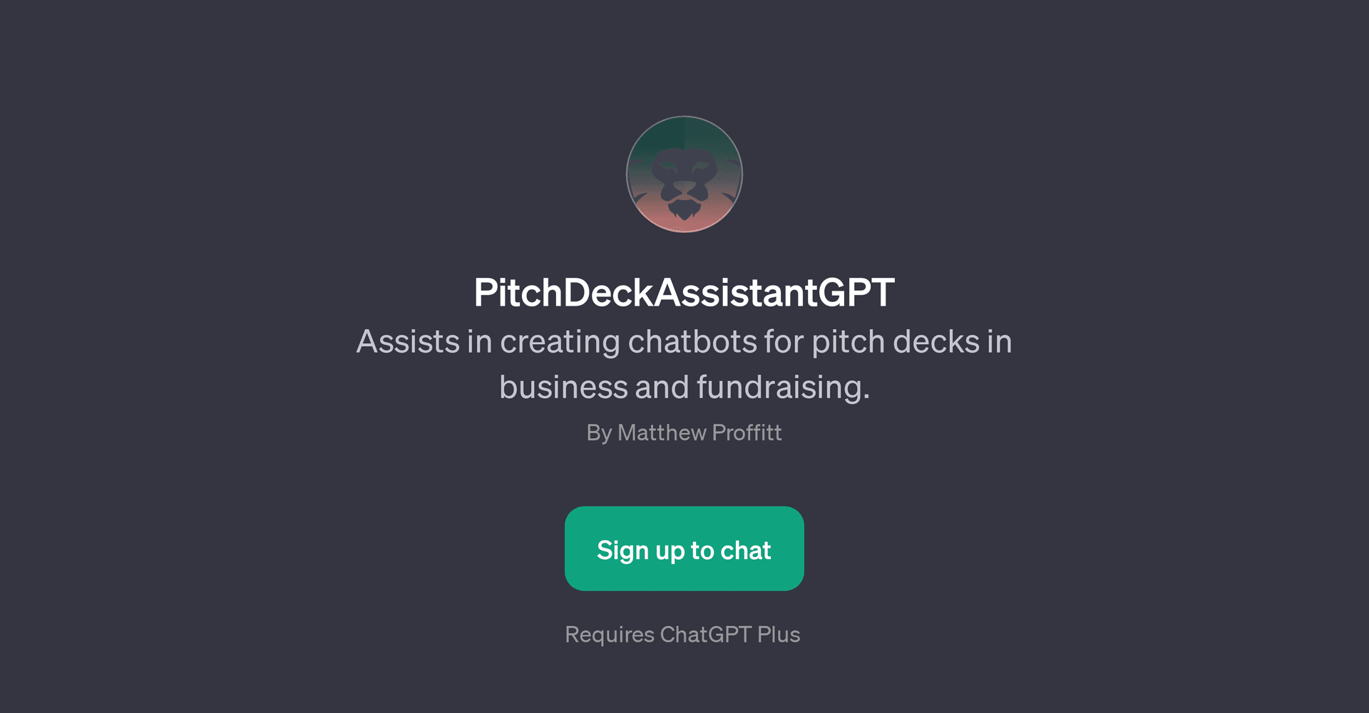 PitchDeckAssistantGPT