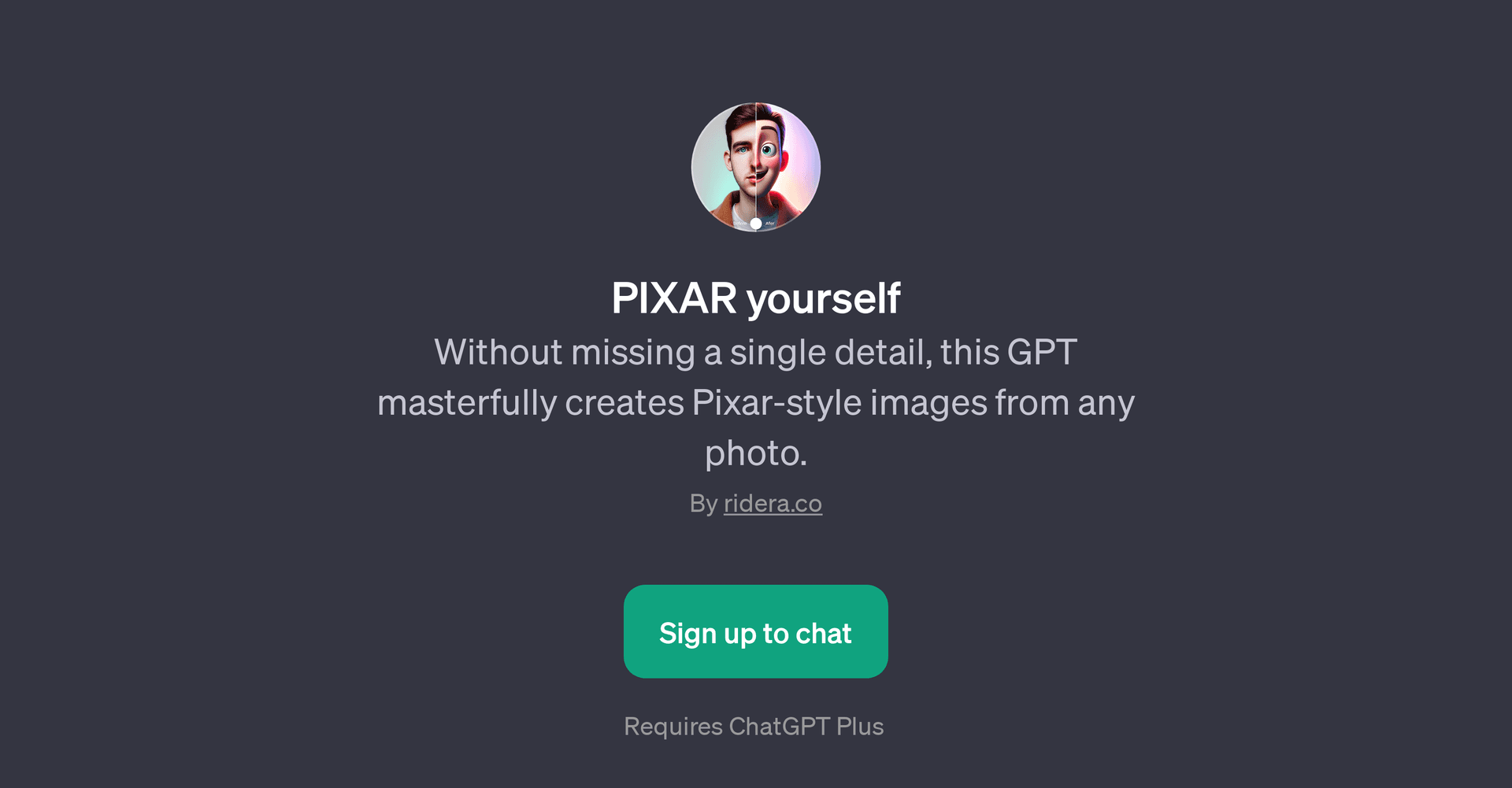 PIXAR yourself