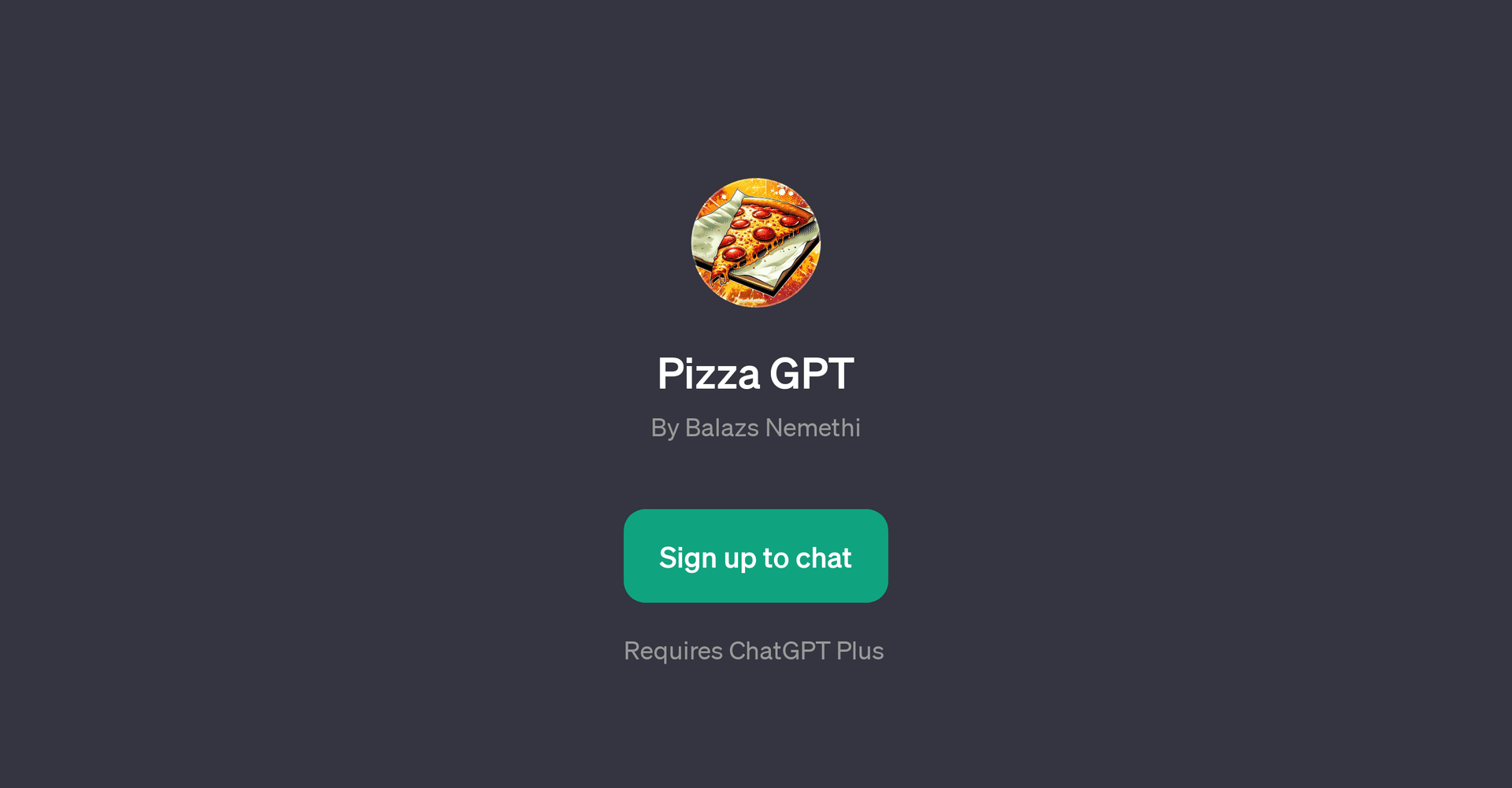 Pizza GPT