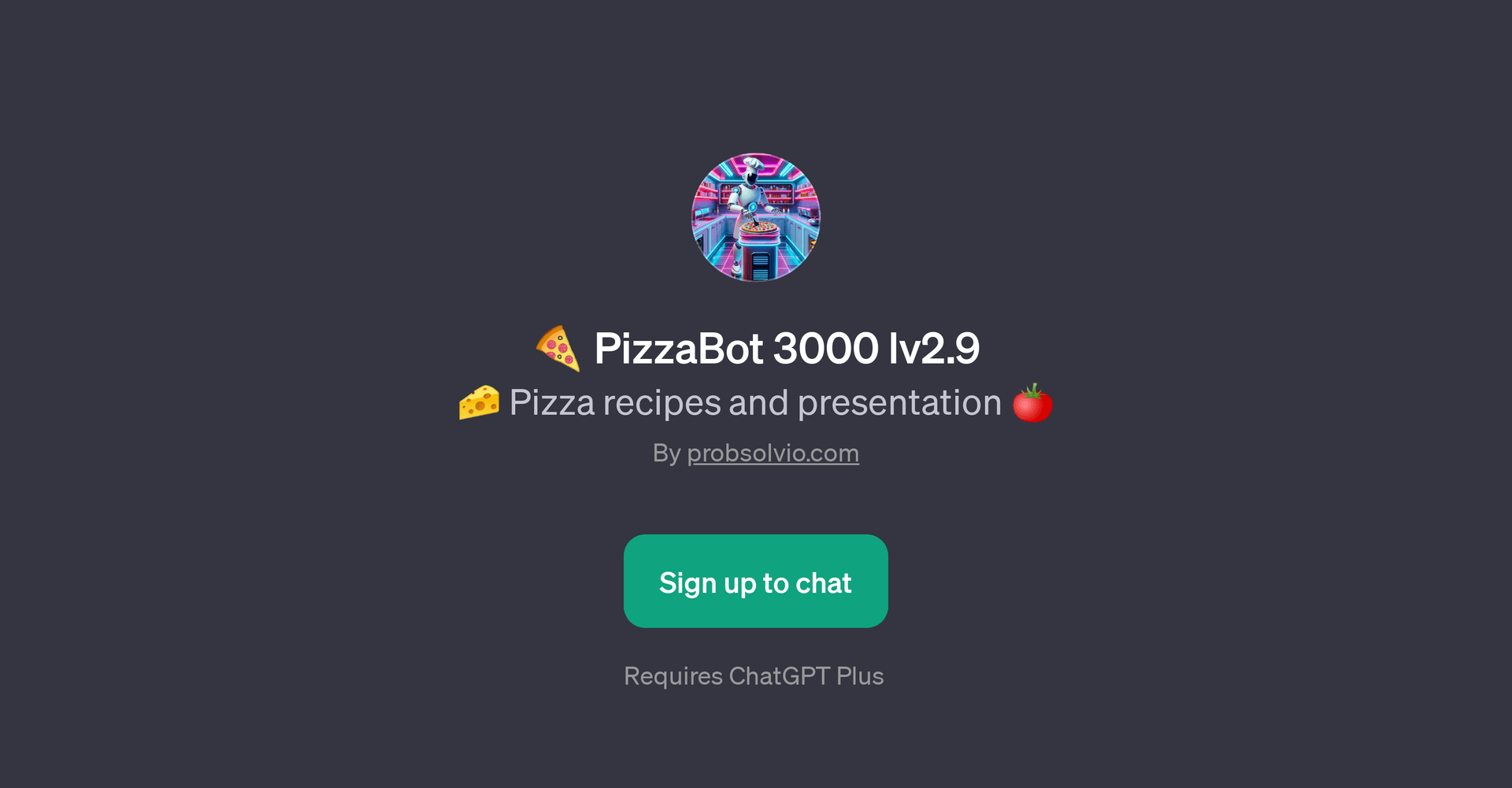 PizzaBot 3000 lv2.9