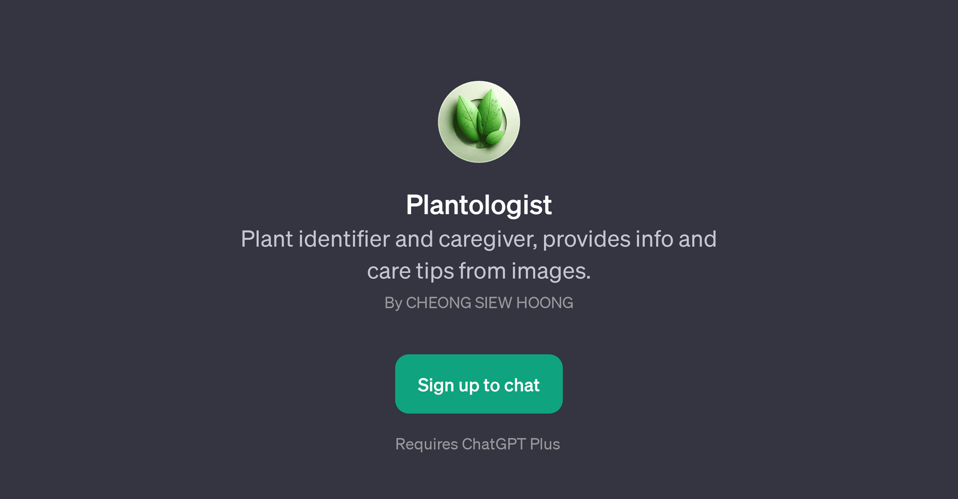 Plantologist