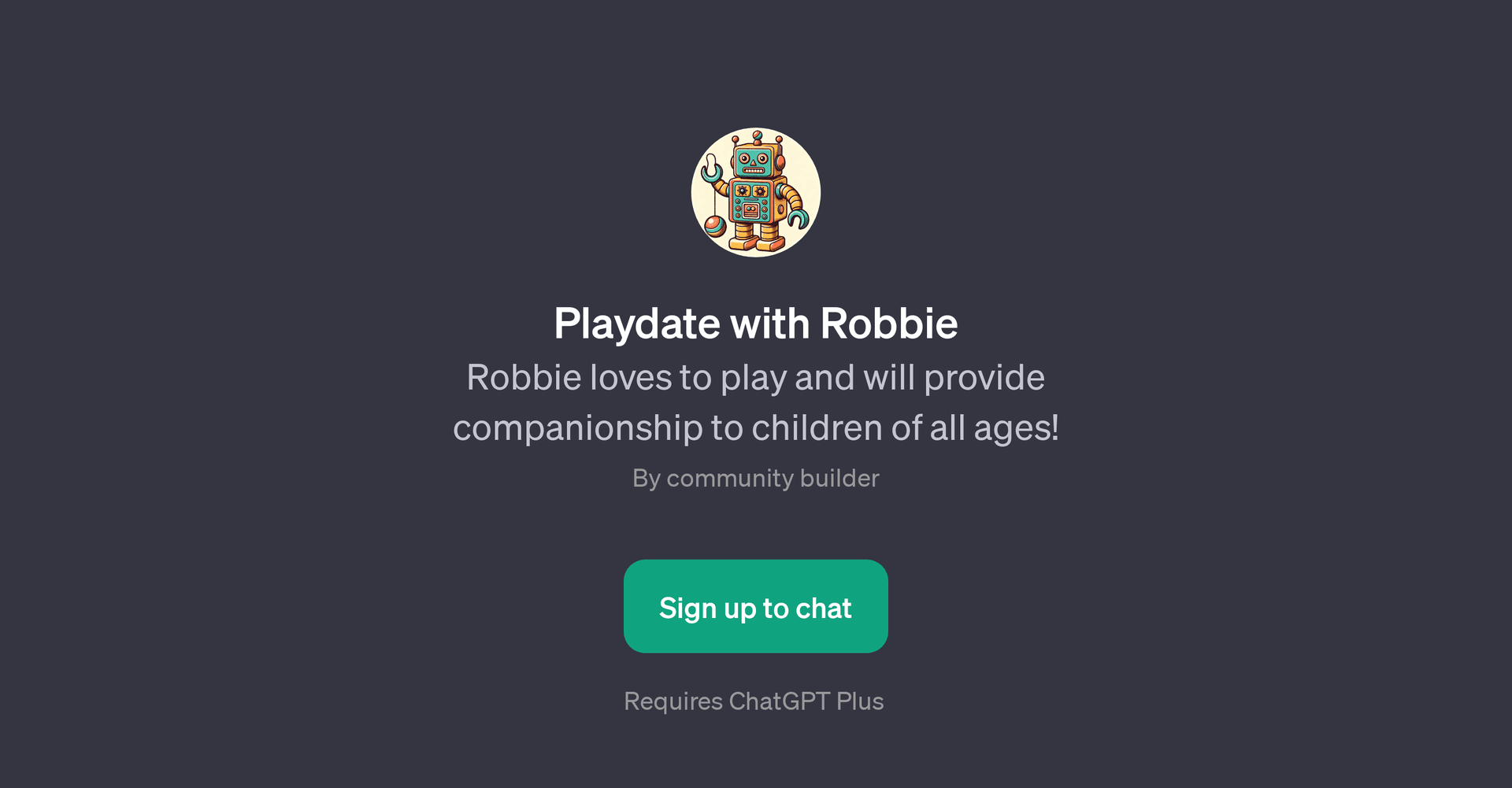 Playdate with Robbie