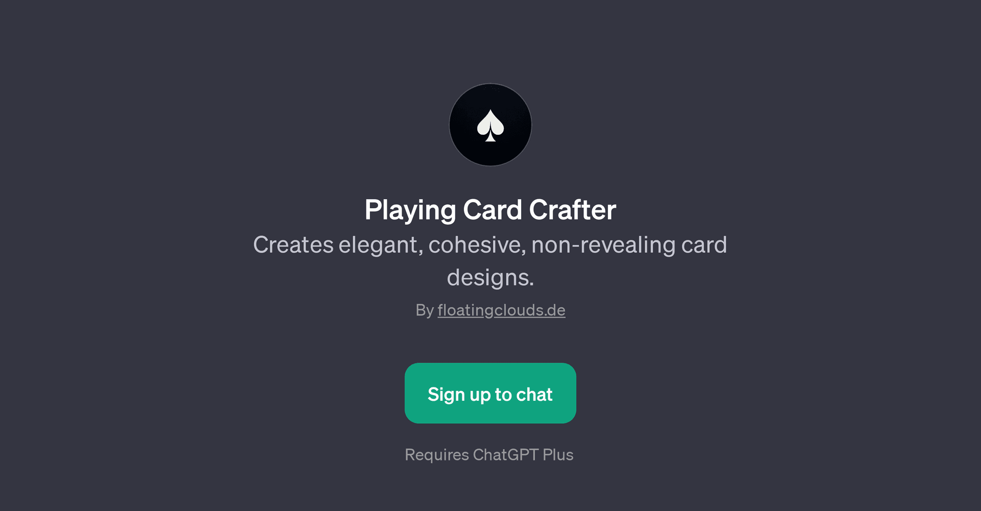 Playing Card Crafter