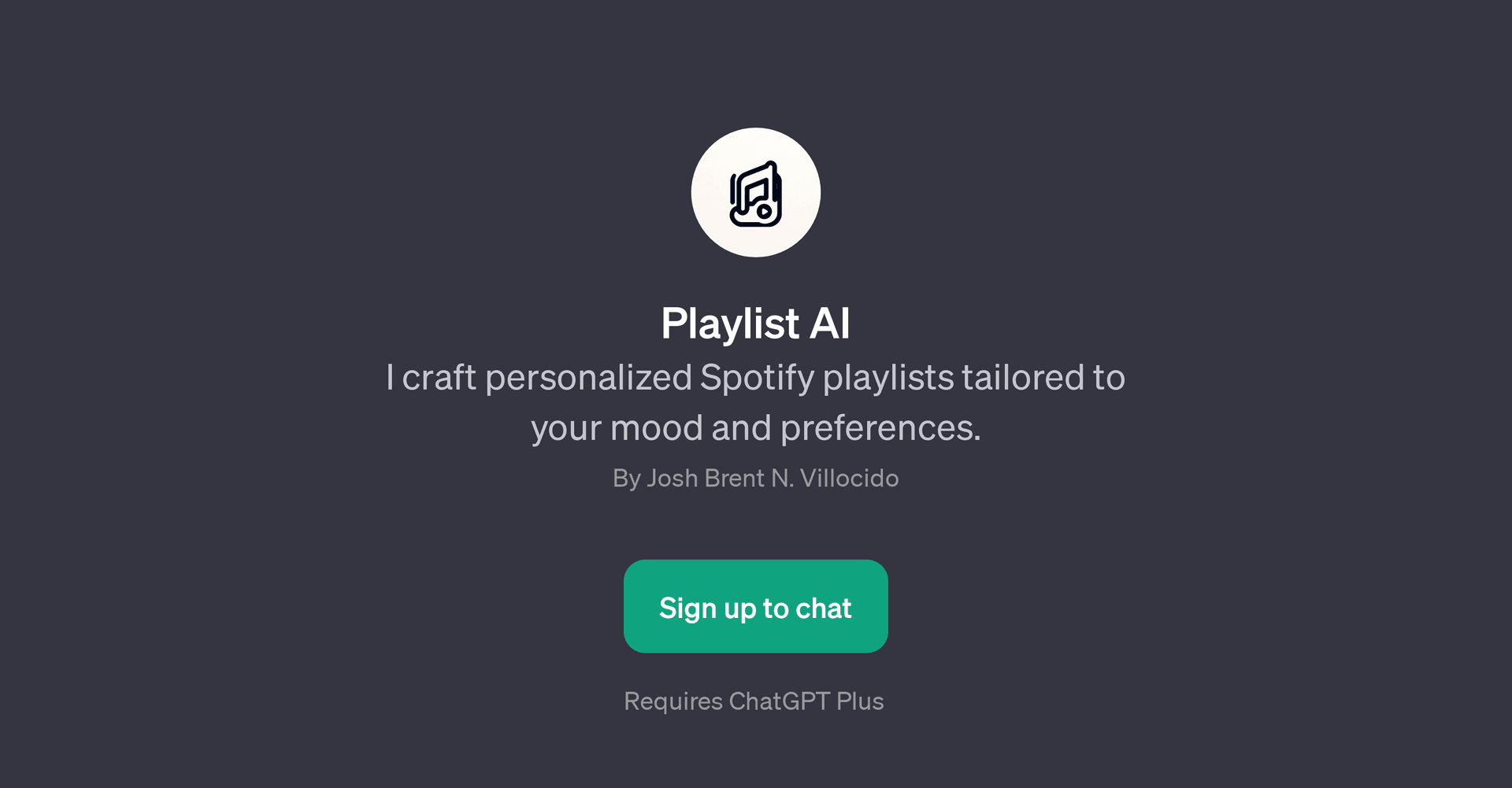Playlist AI
