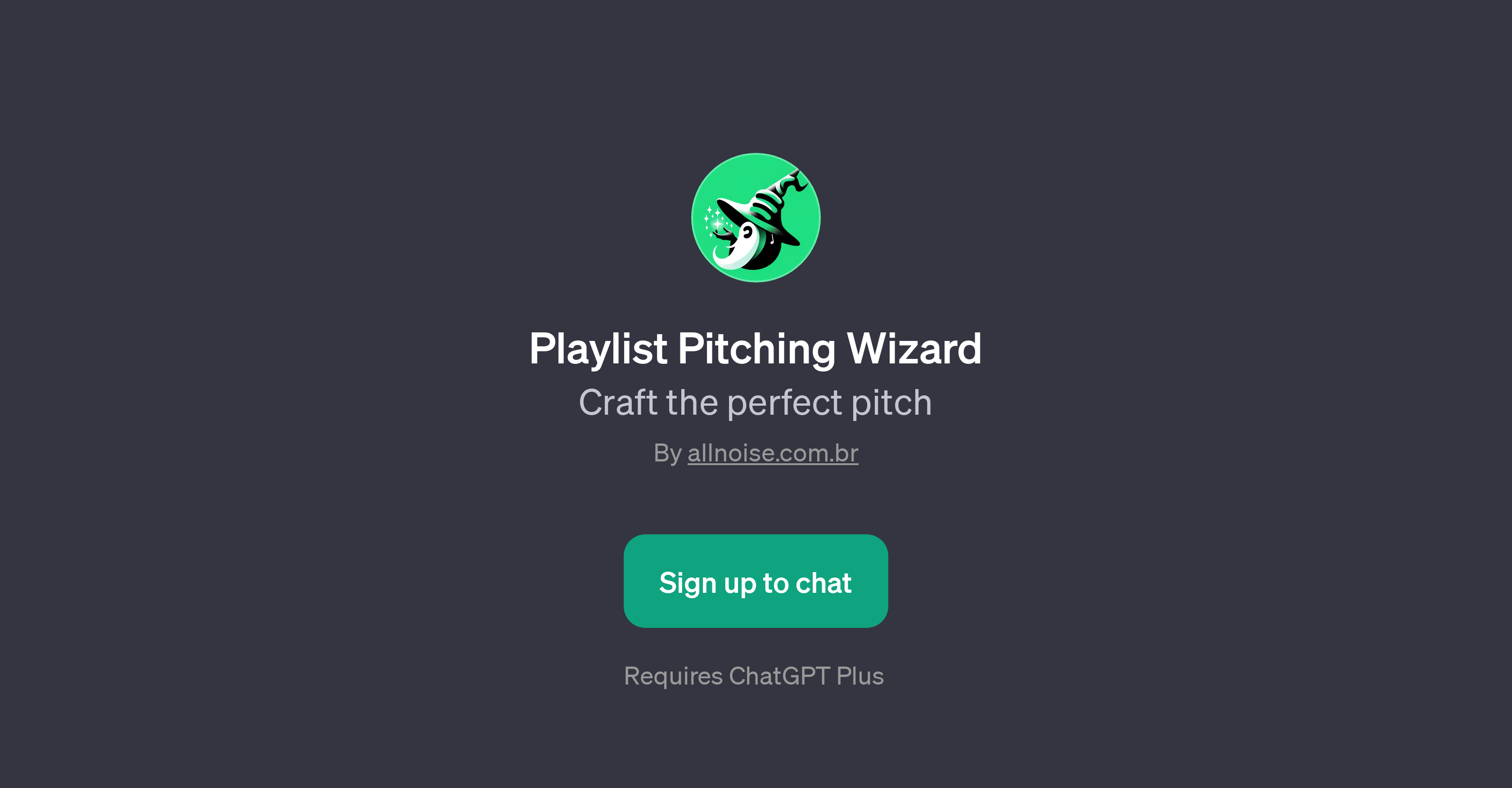 Playlist Pitching Wizard