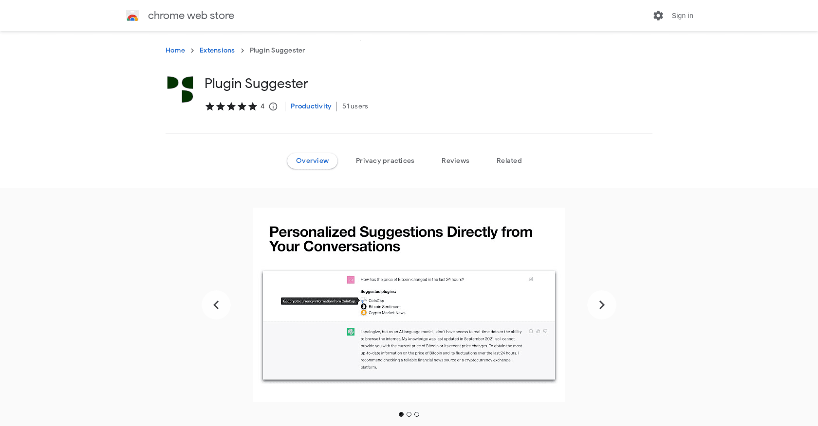 Plugin Suggester
