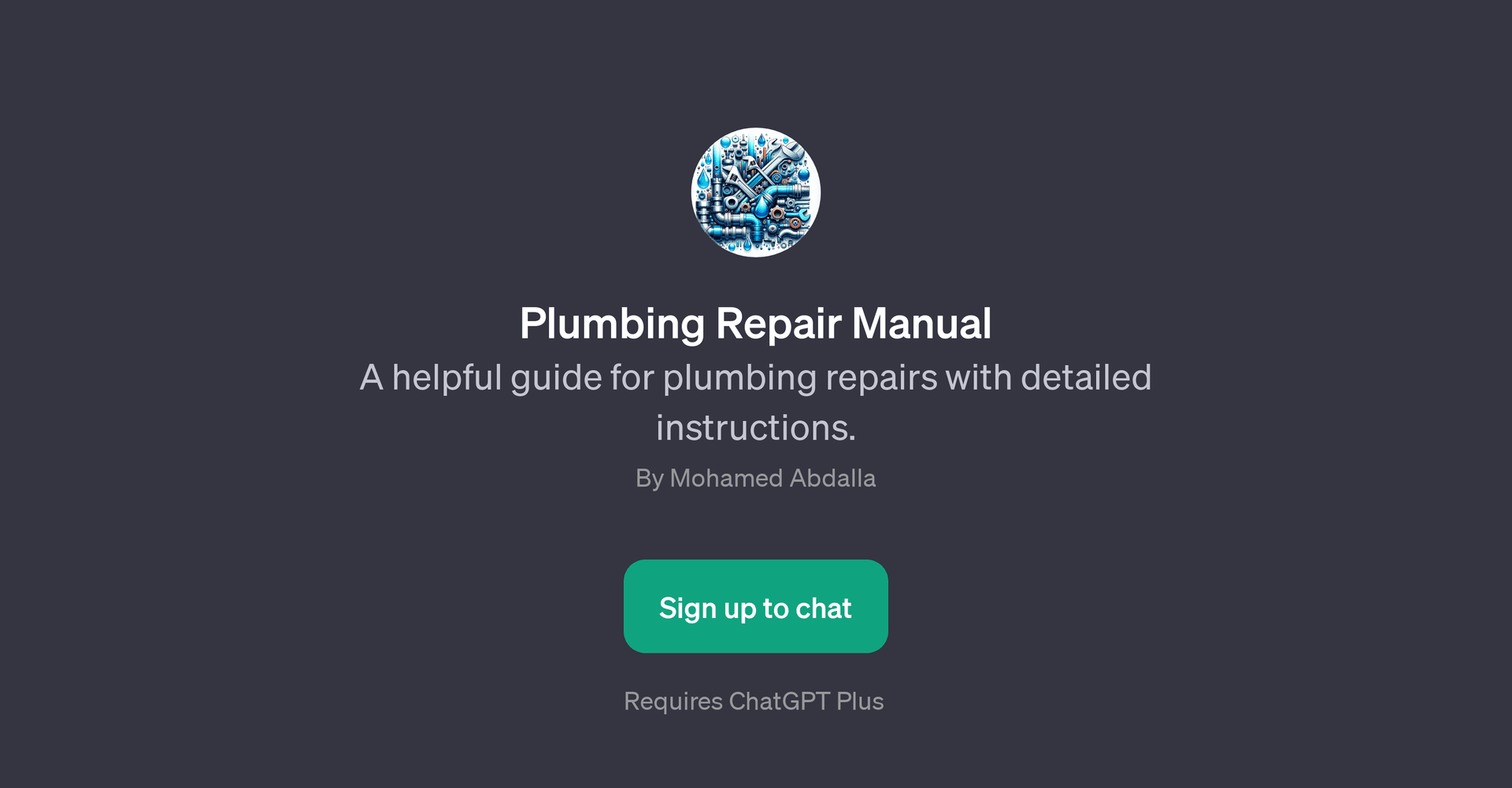 Plumbing Repair Manual