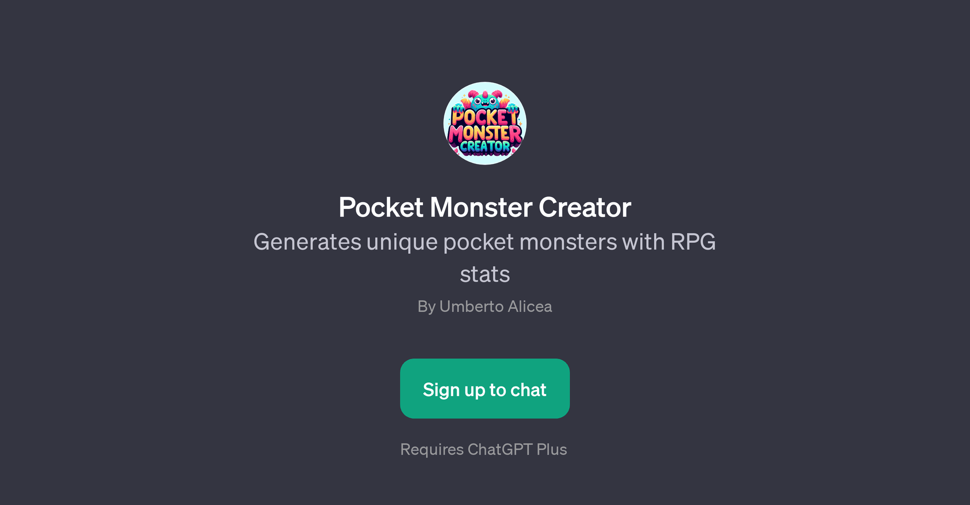 Pocket Monster Creator