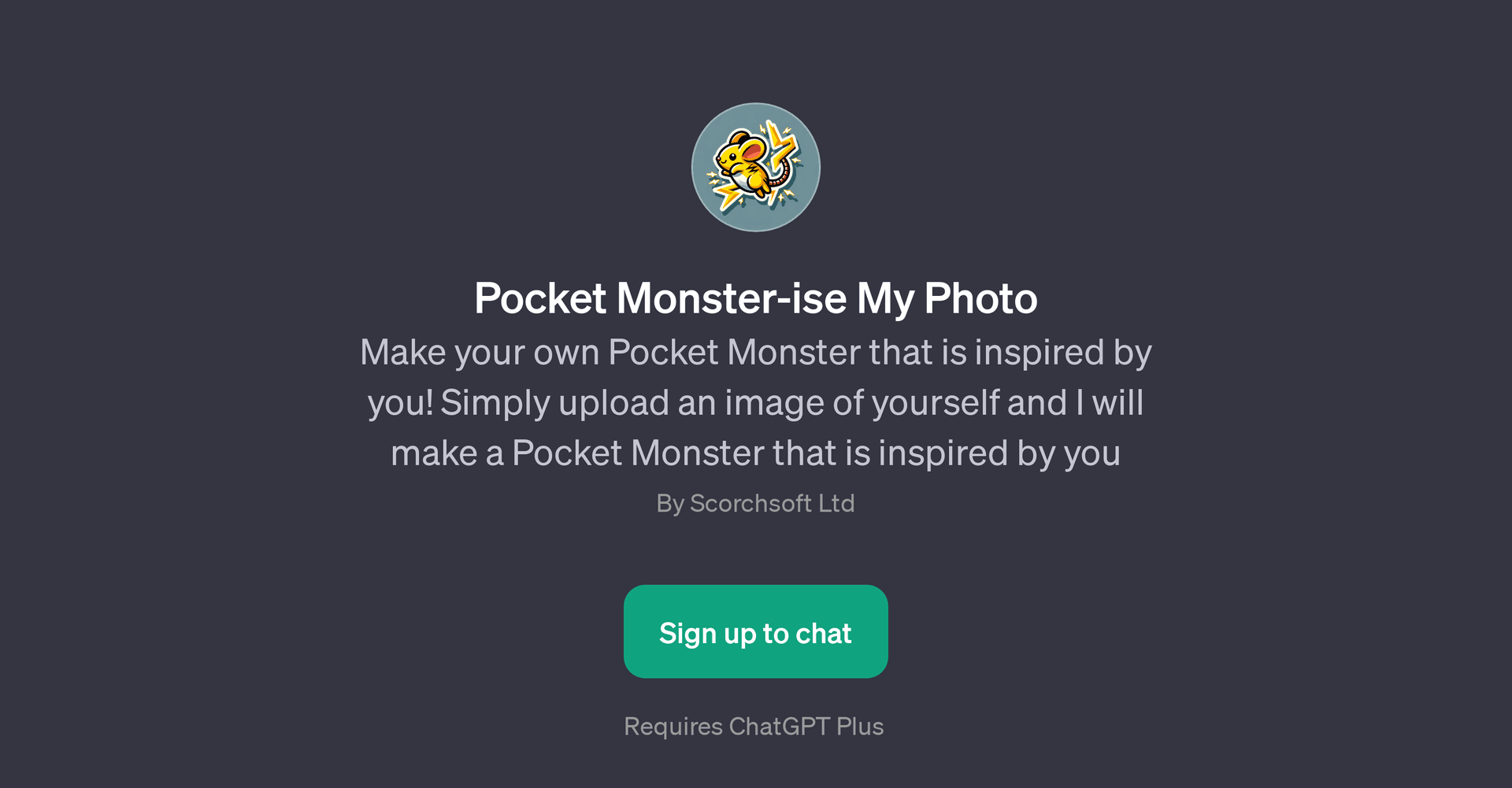 Pocket Monster-ise My Photo