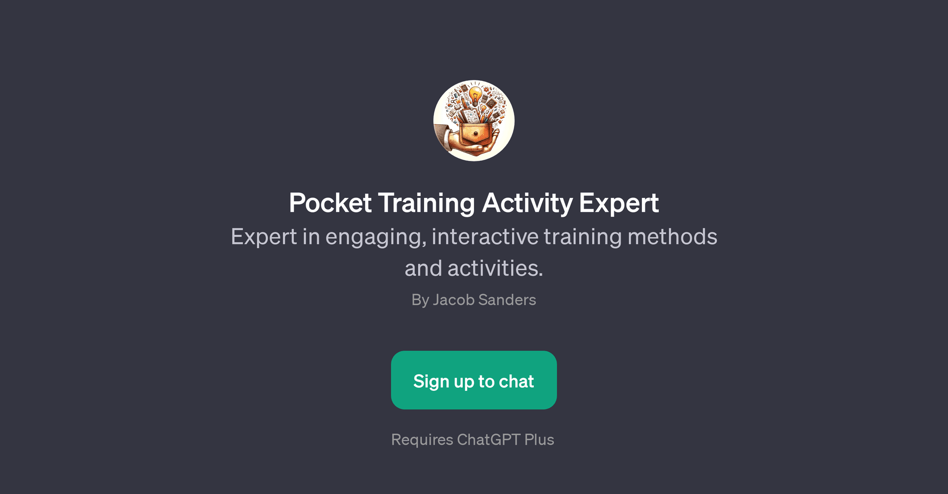 Pocket Training Activity Expert