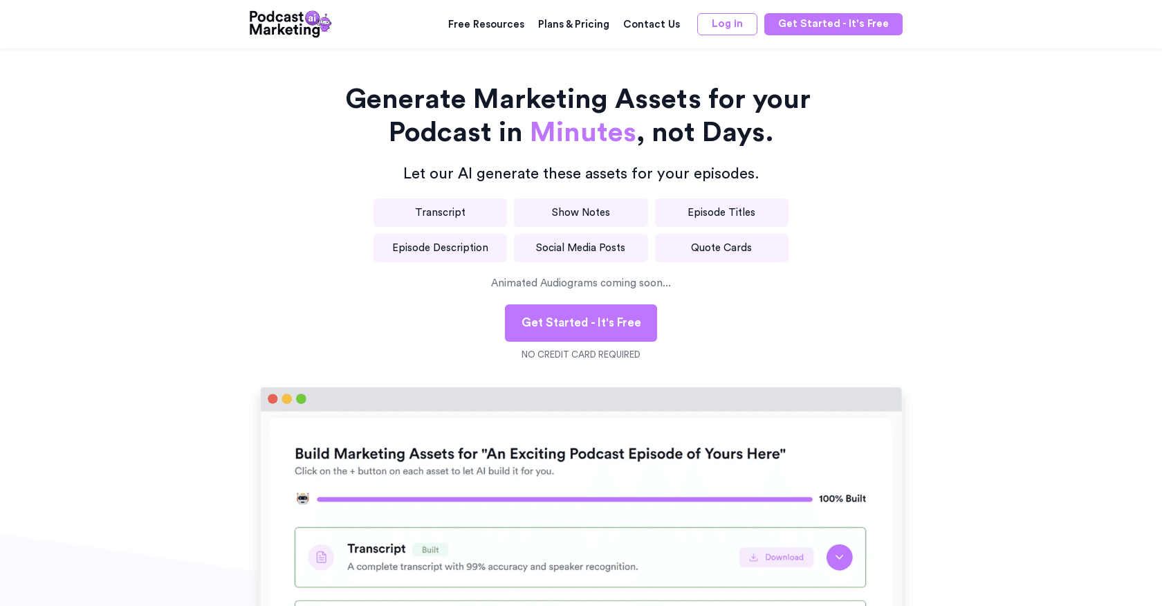 Podcast Marketing AI