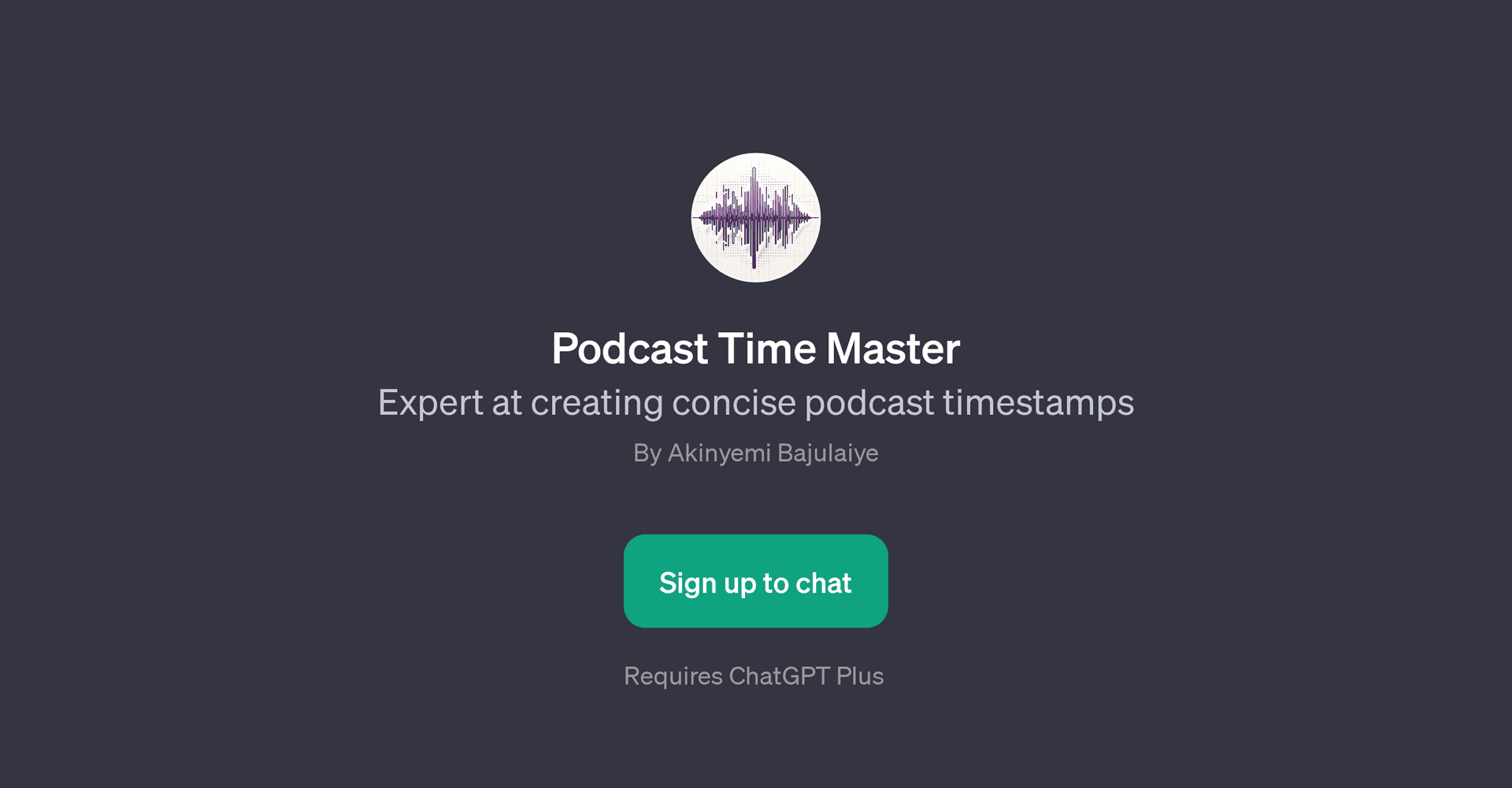Podcast Time Master