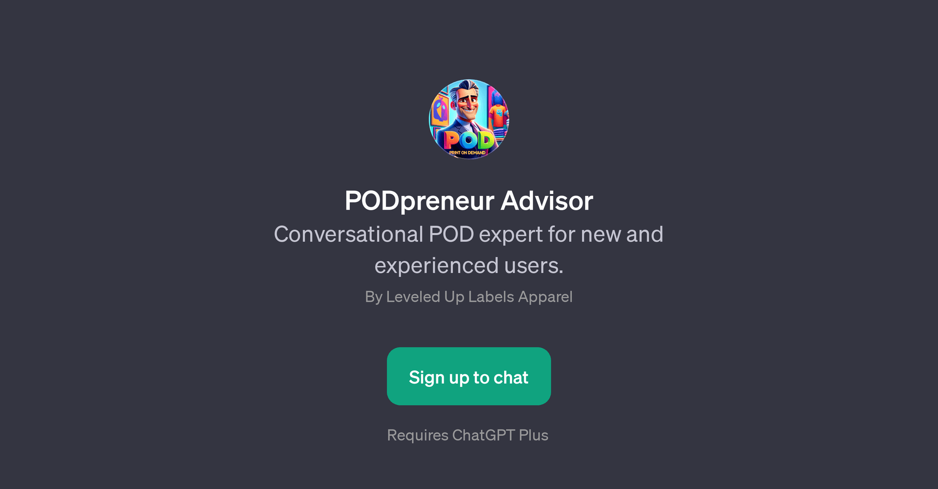 PODpreneur Advisor