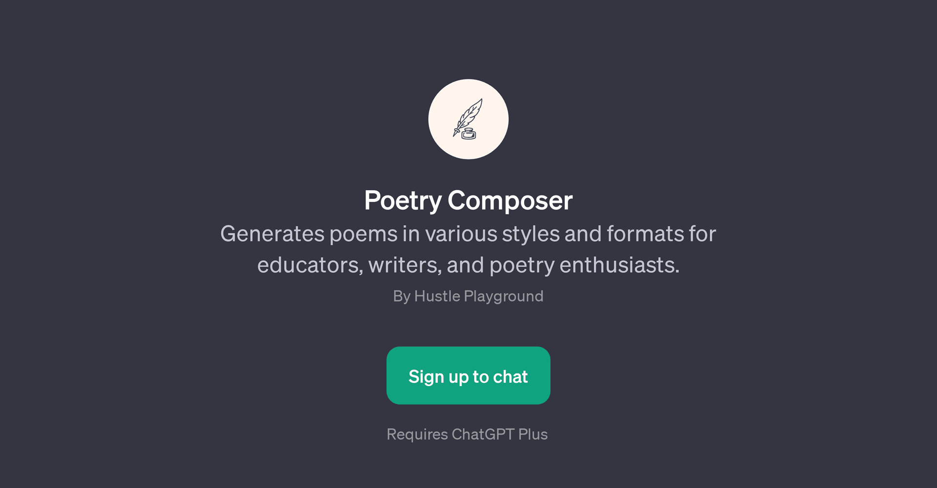 Poetry Composer