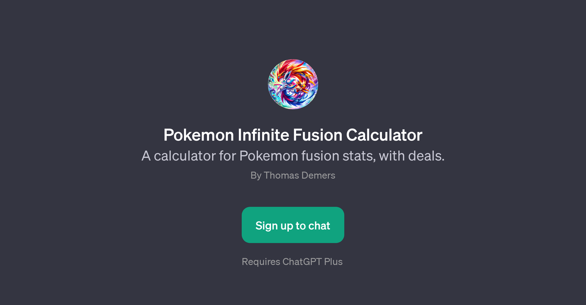 Pokemon Infinite Fusion Calculator