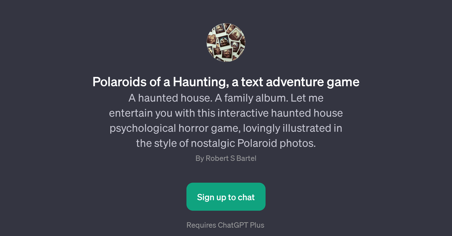 Polaroids of a Haunting