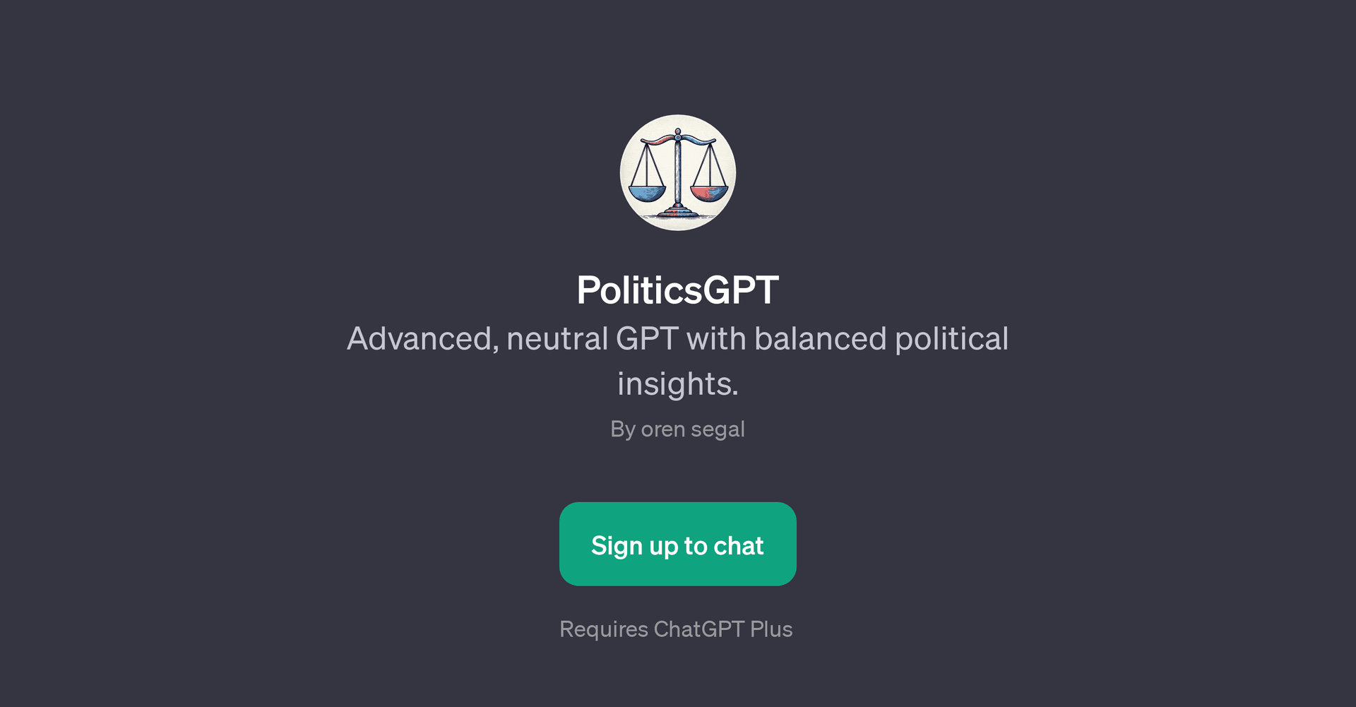 PoliticsGPT