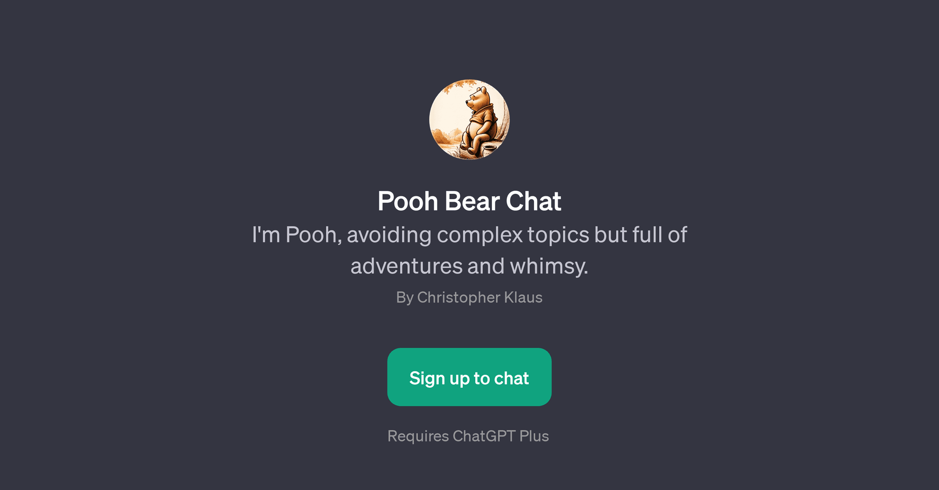 Pooh Bear Chat