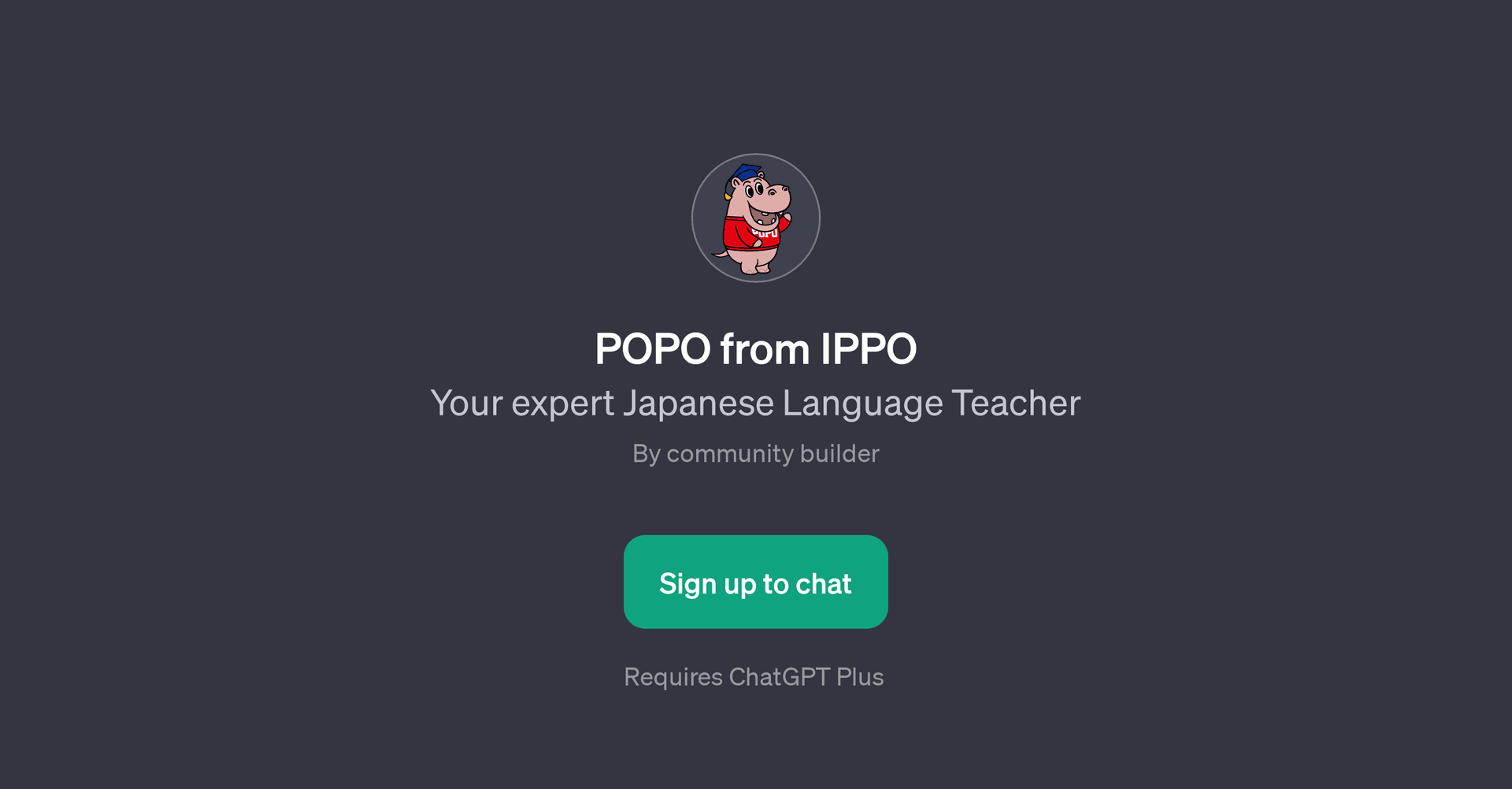 POPO from IPPO