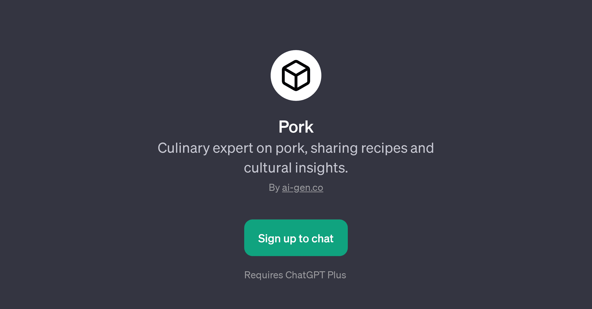 PorkPage