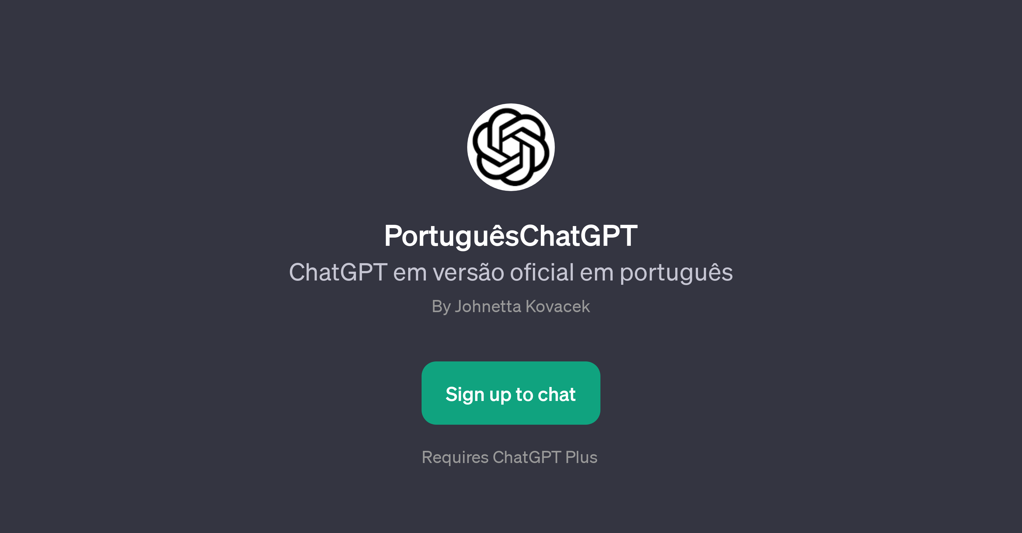PortugusChatGPT