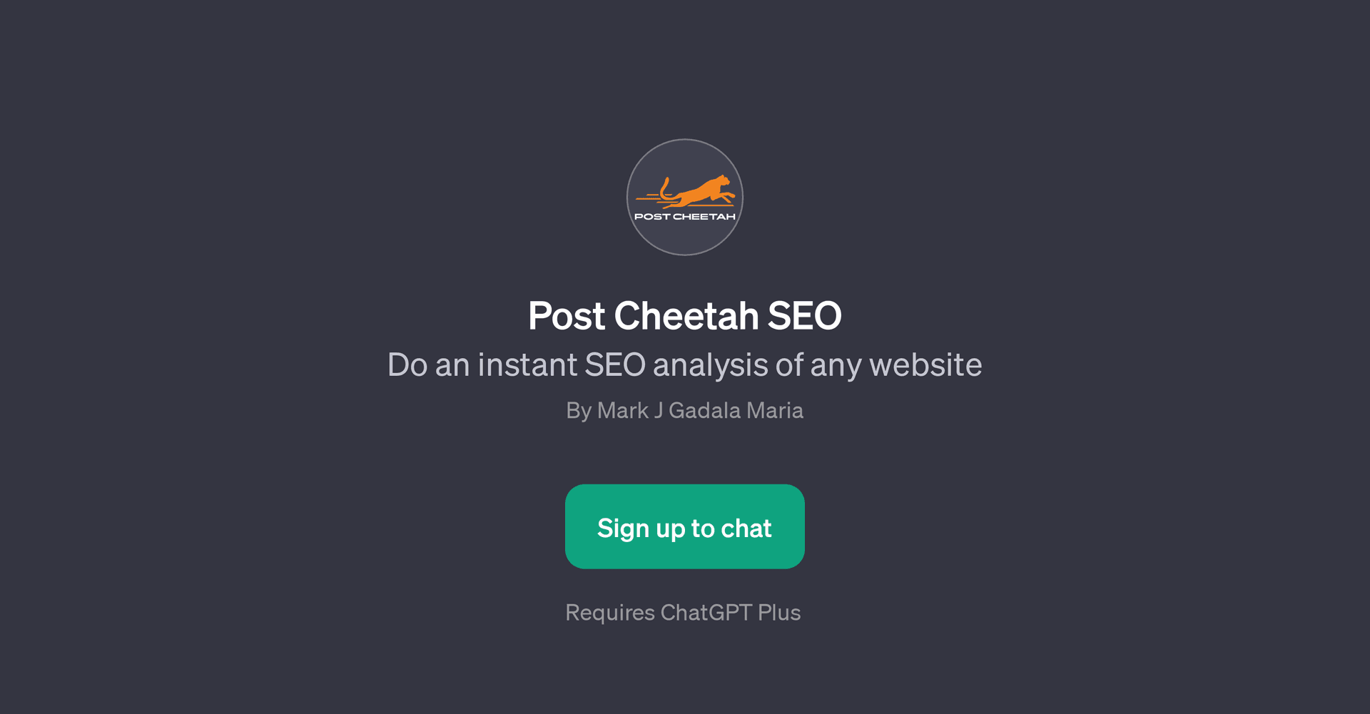 Post Cheetah SEO