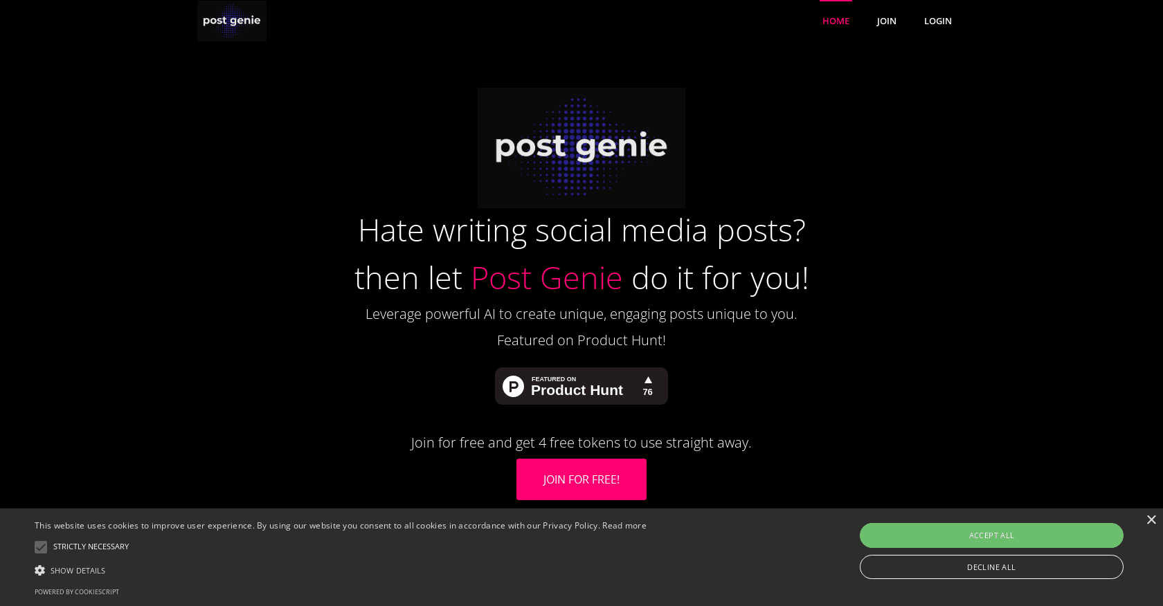 Post Genie