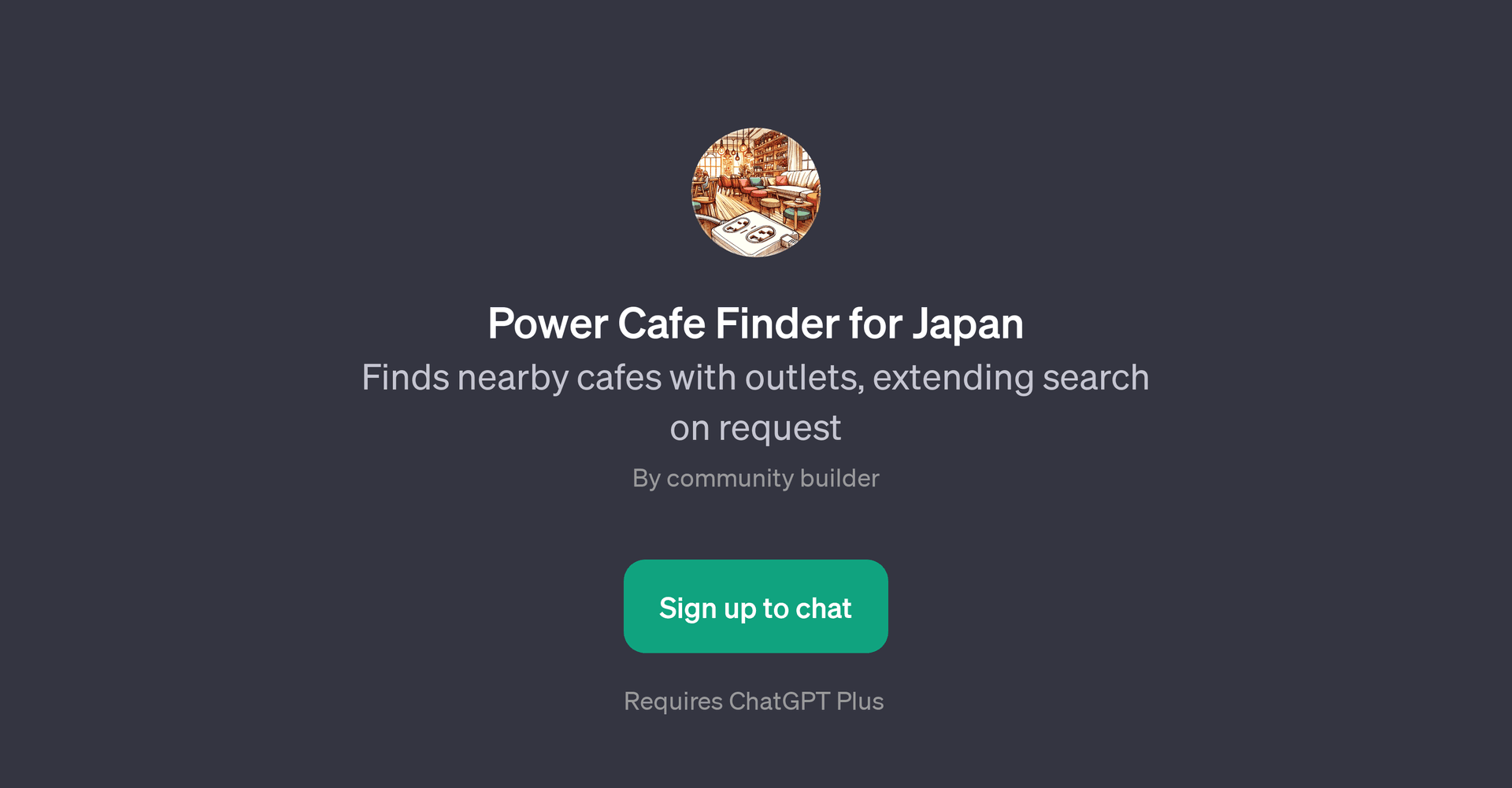 Power Cafe Finder for Japan