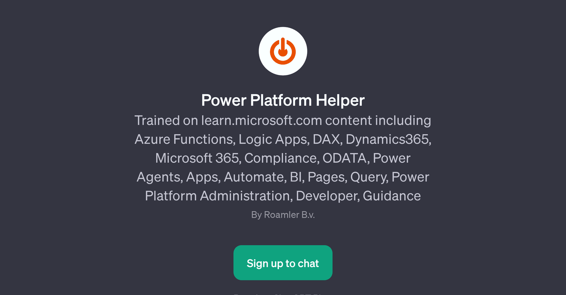 Power Platform Helper