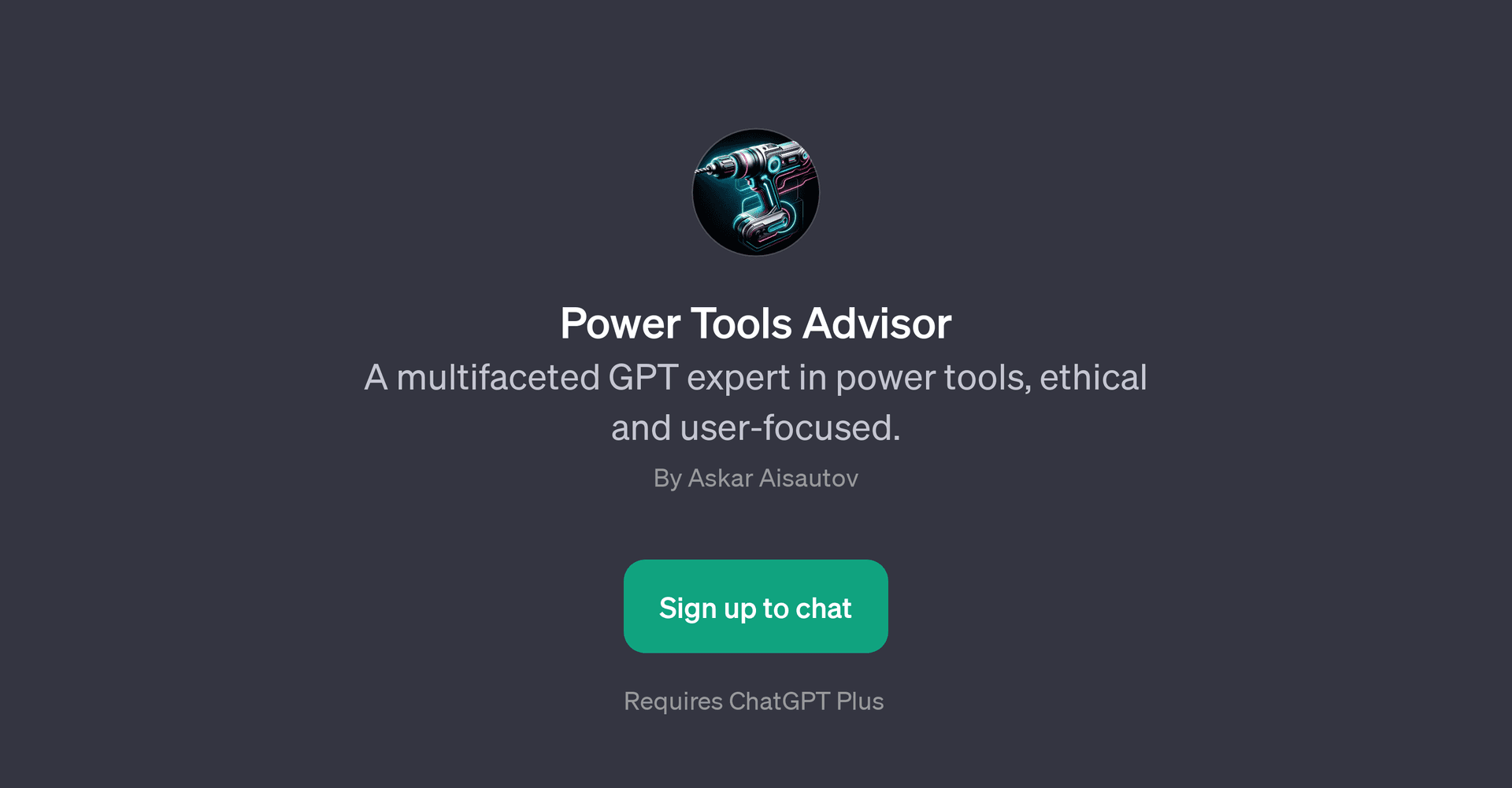 Power Tools Advisor