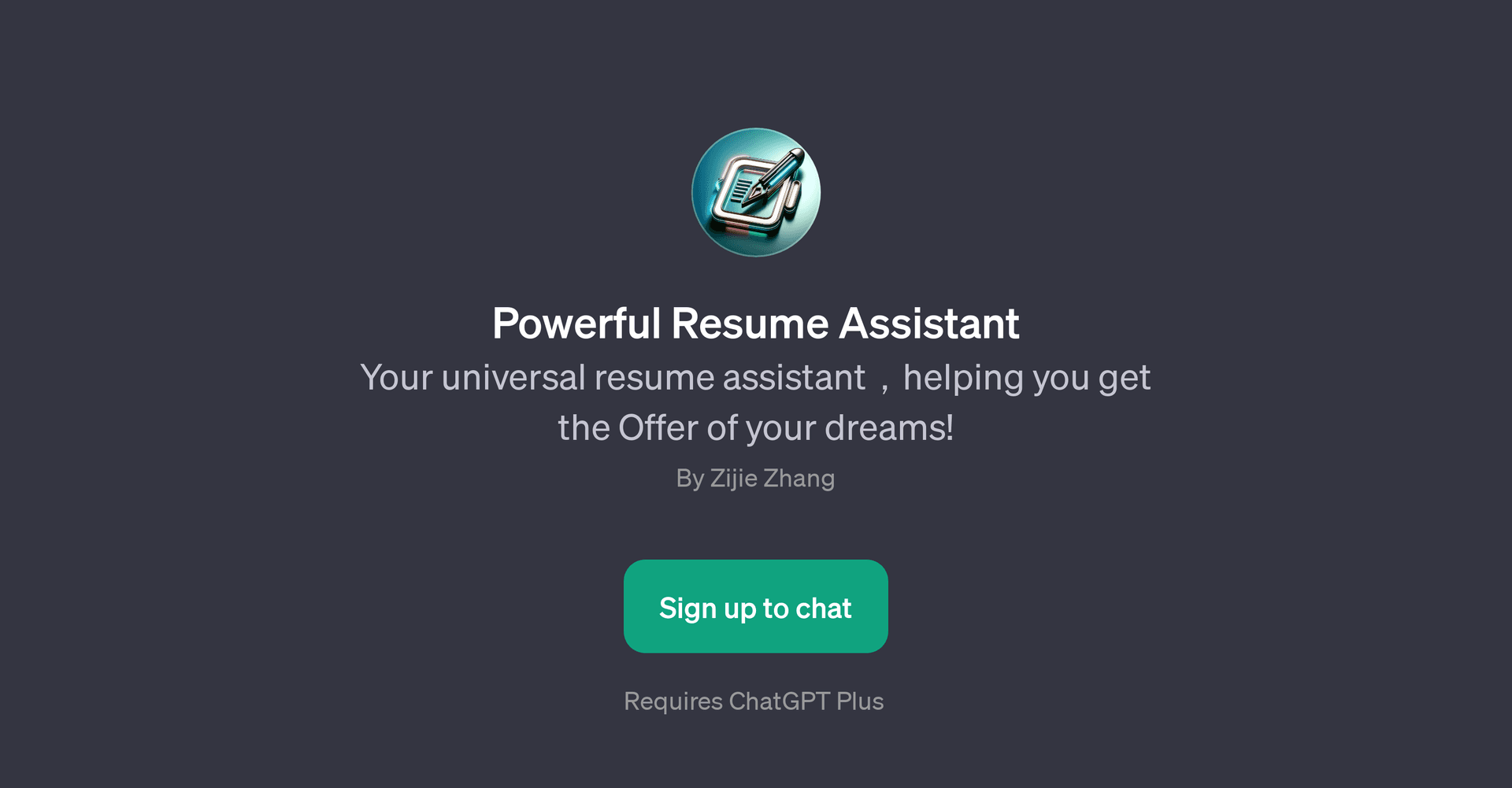 Powerful Resume Assistant