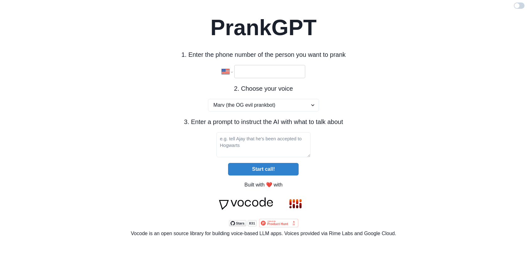 Prankgpt